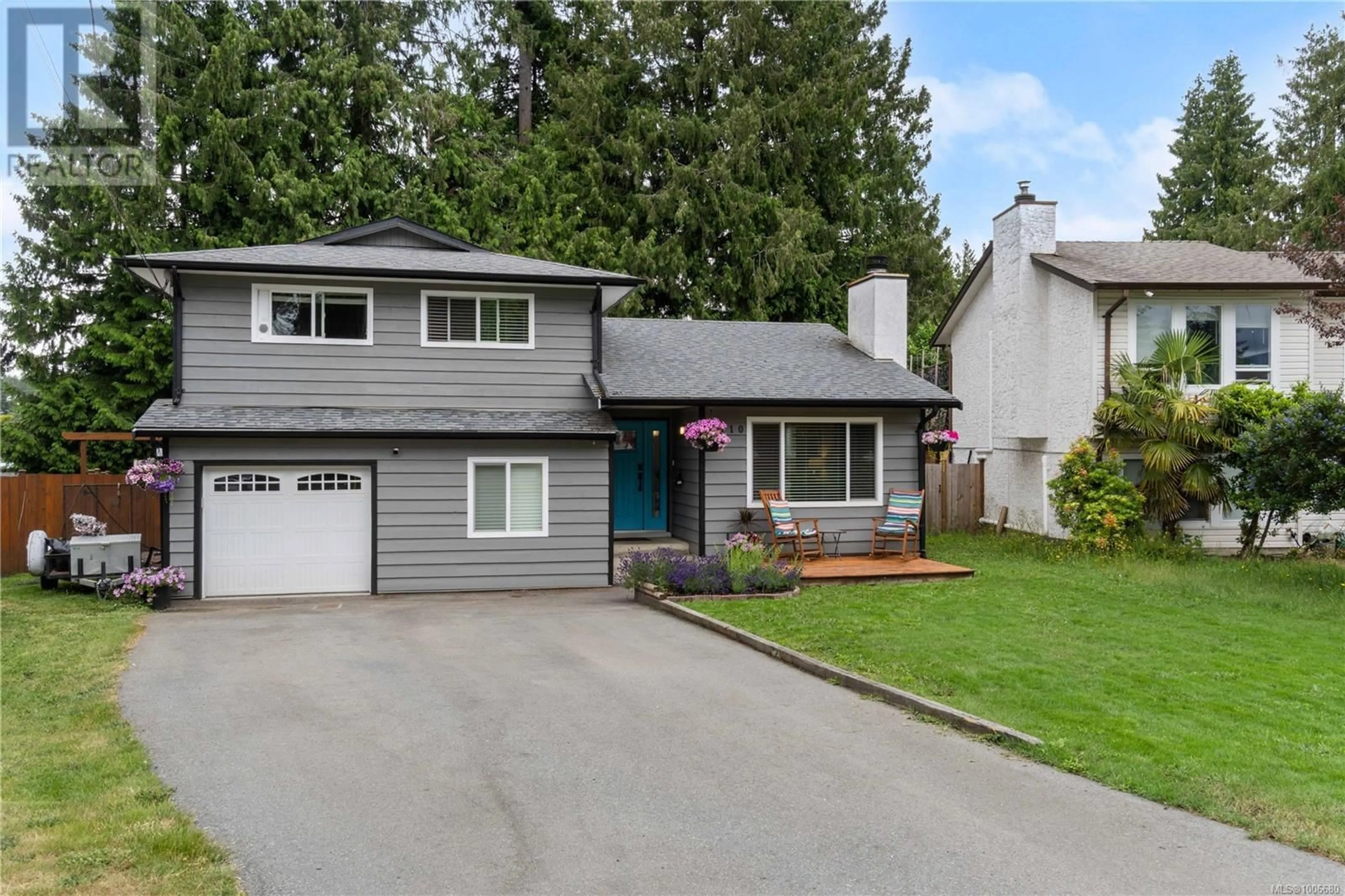 Home with vinyl exterior material, street for 4110 ORCHARD CIRCLE, Nanaimo British Columbia V9T4C6