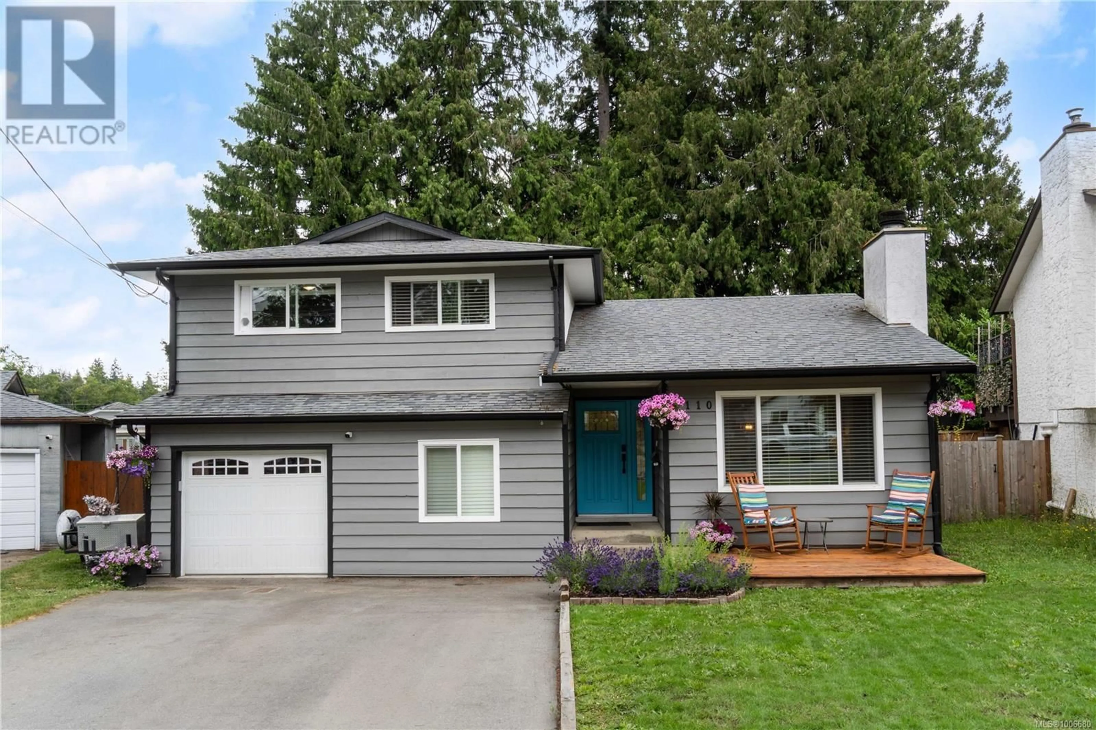 Home with vinyl exterior material, street for 4110 ORCHARD CIRCLE, Nanaimo British Columbia V9T4C6