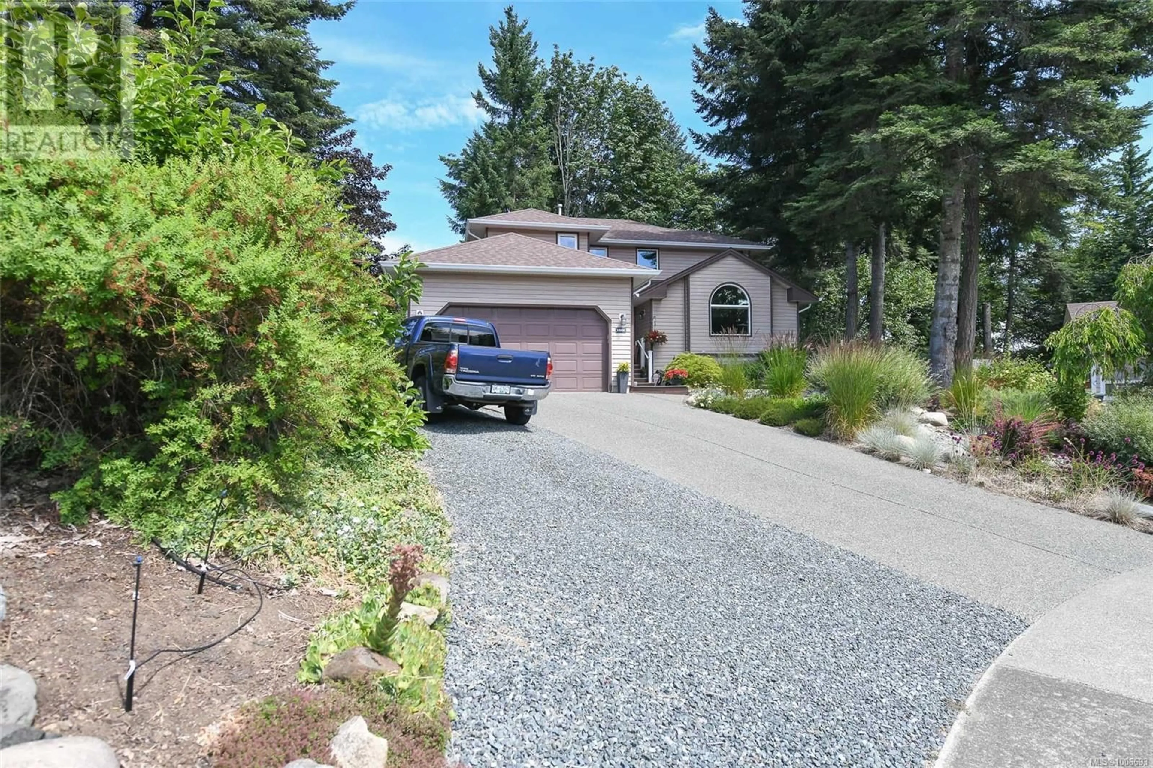 A pic from outside/outdoor area/front of a property/back of a property/a pic from drone, street for 1666 SITKA AVENUE, Courtenay British Columbia V9N8W8
