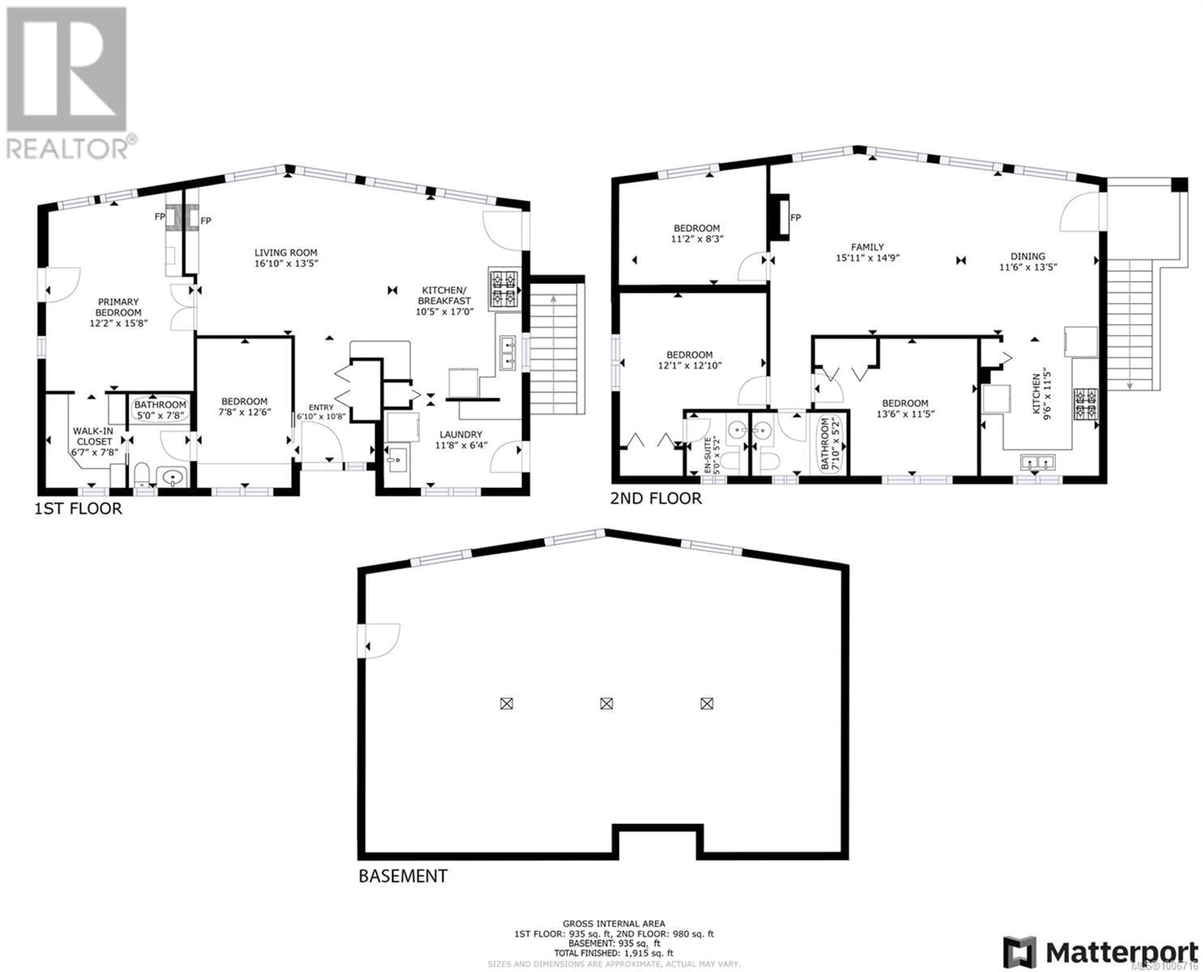 Floor plan for 2420 CAMPBELL RIVER ROAD, Campbell River British Columbia V9W4N7