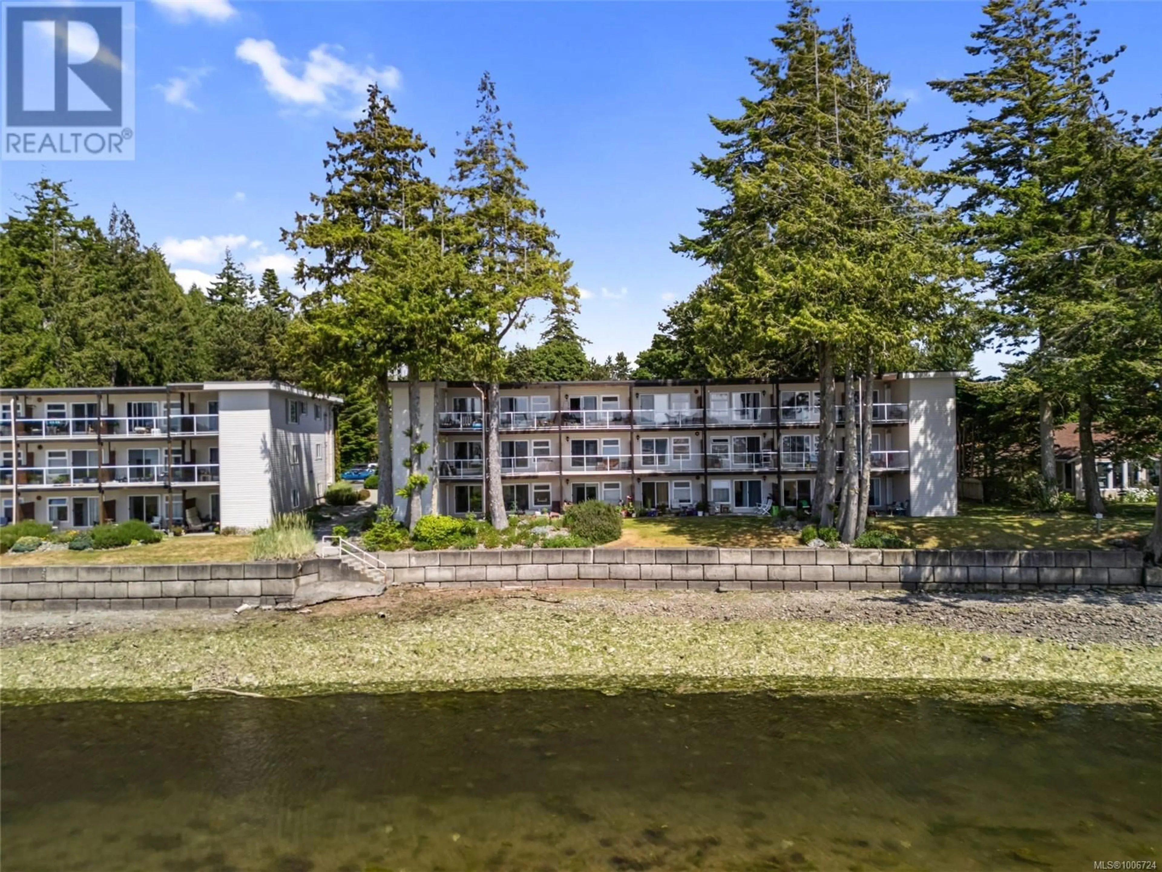 A pic from outside/outdoor area/front of a property/back of a property/a pic from drone, water/lake/river/ocean view for 10 - 1976 GLENIDLE ROAD, Sooke British Columbia V9Z0B1