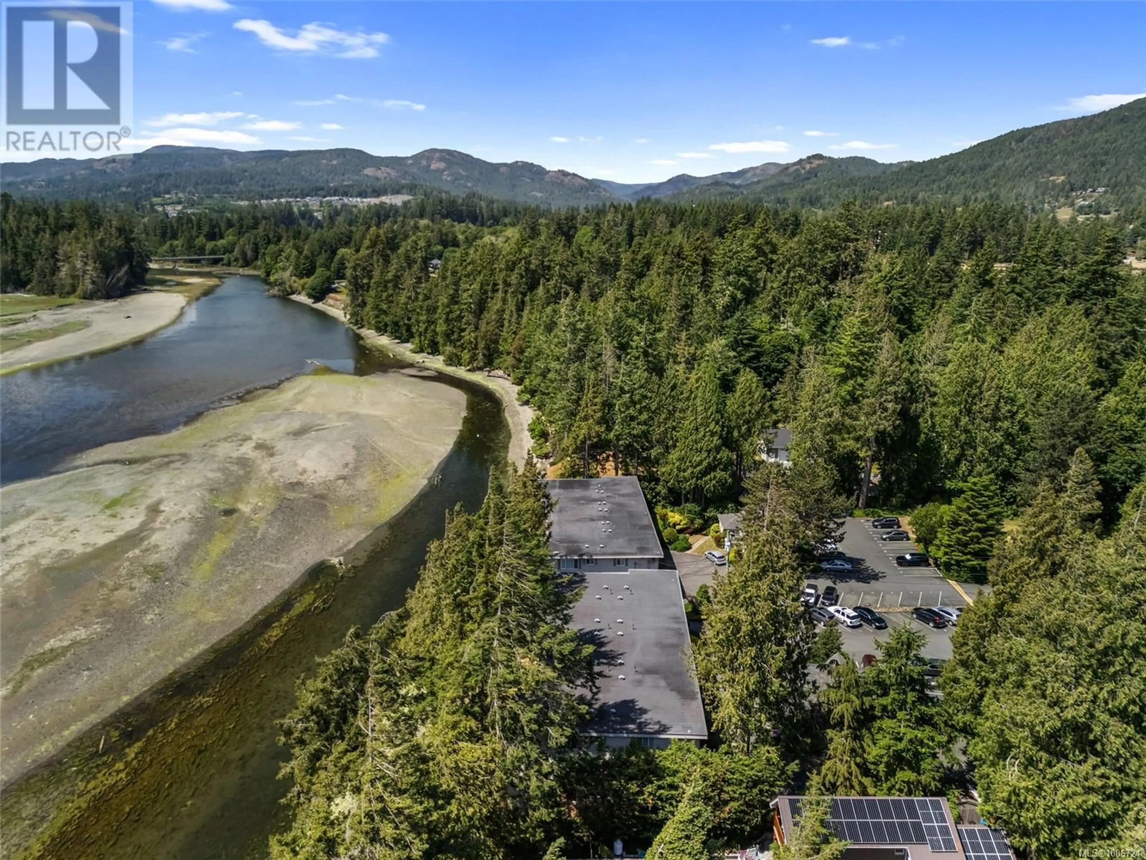 A pic from outside/outdoor area/front of a property/back of a property/a pic from drone, water/lake/river/ocean view for 10 - 1976 GLENIDLE ROAD, Sooke British Columbia V9Z0B1