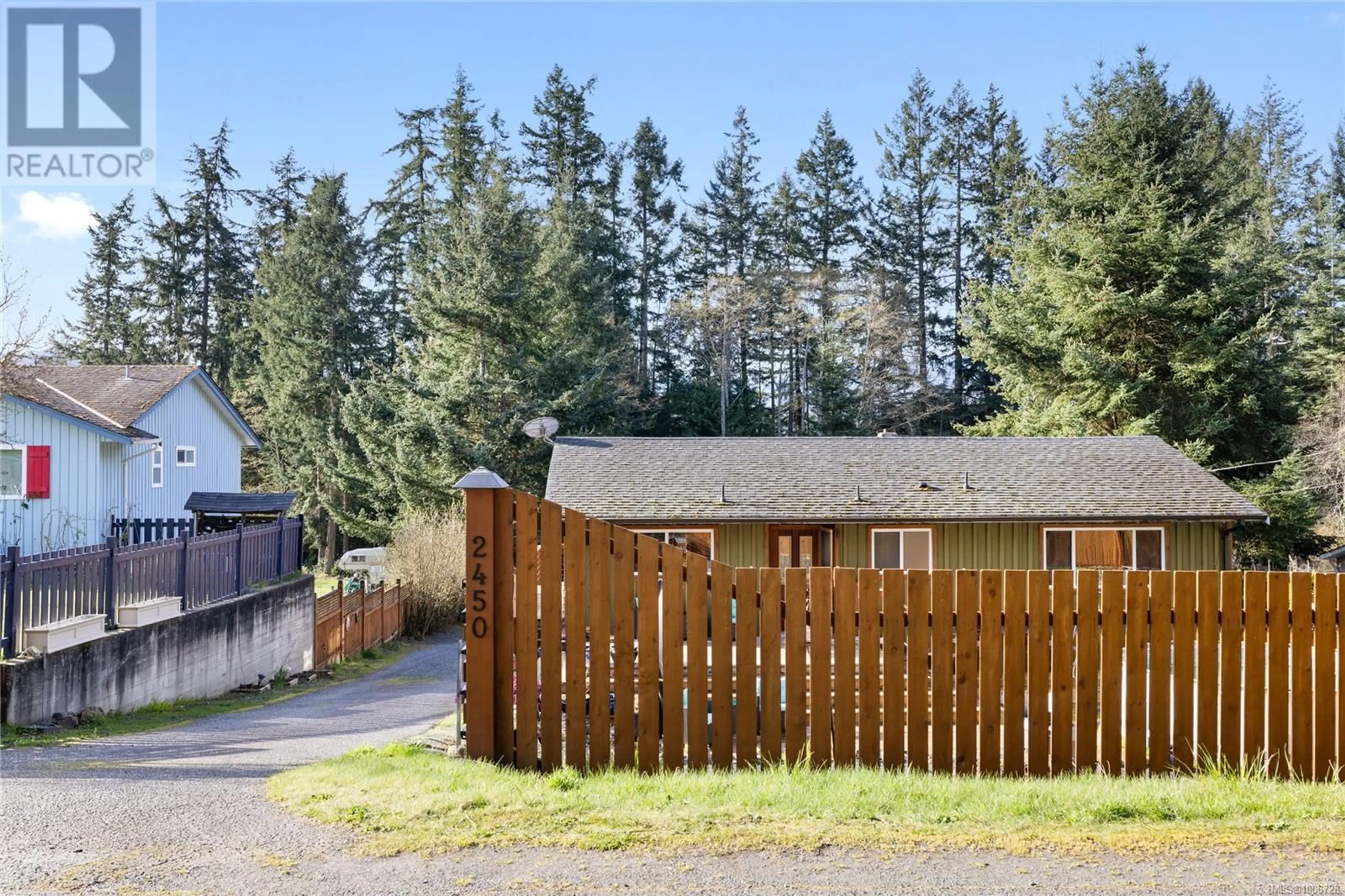 A pic from outside/outdoor area/front of a property/back of a property/a pic from drone, unknown for 2450 NANOOSE ROAD, Nanoose Bay British Columbia V9P9E6