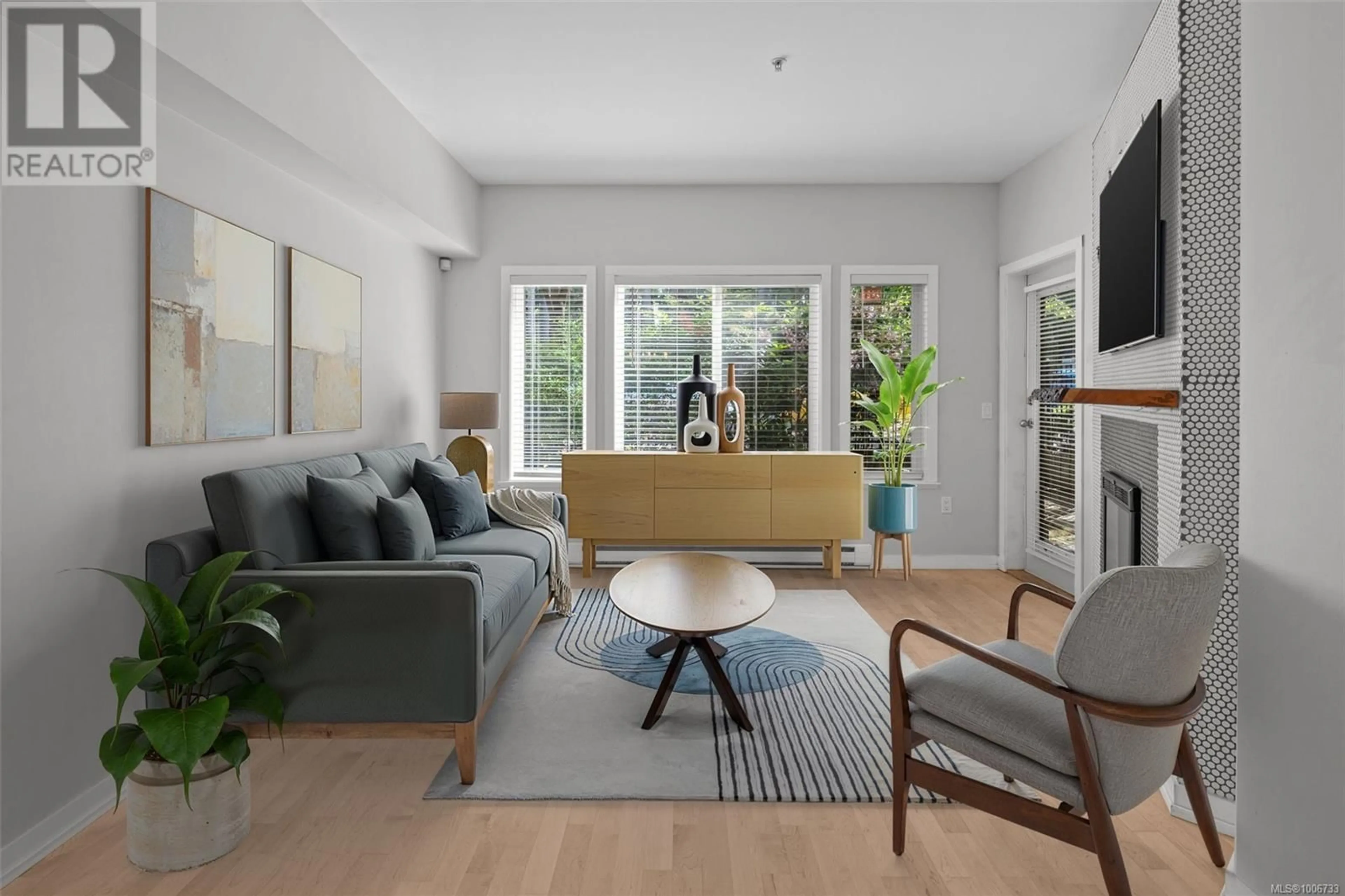 Living room with furniture, unknown for 107 - 360 GOLDSTREAM AVENUE, Colwood British Columbia V9B2W3