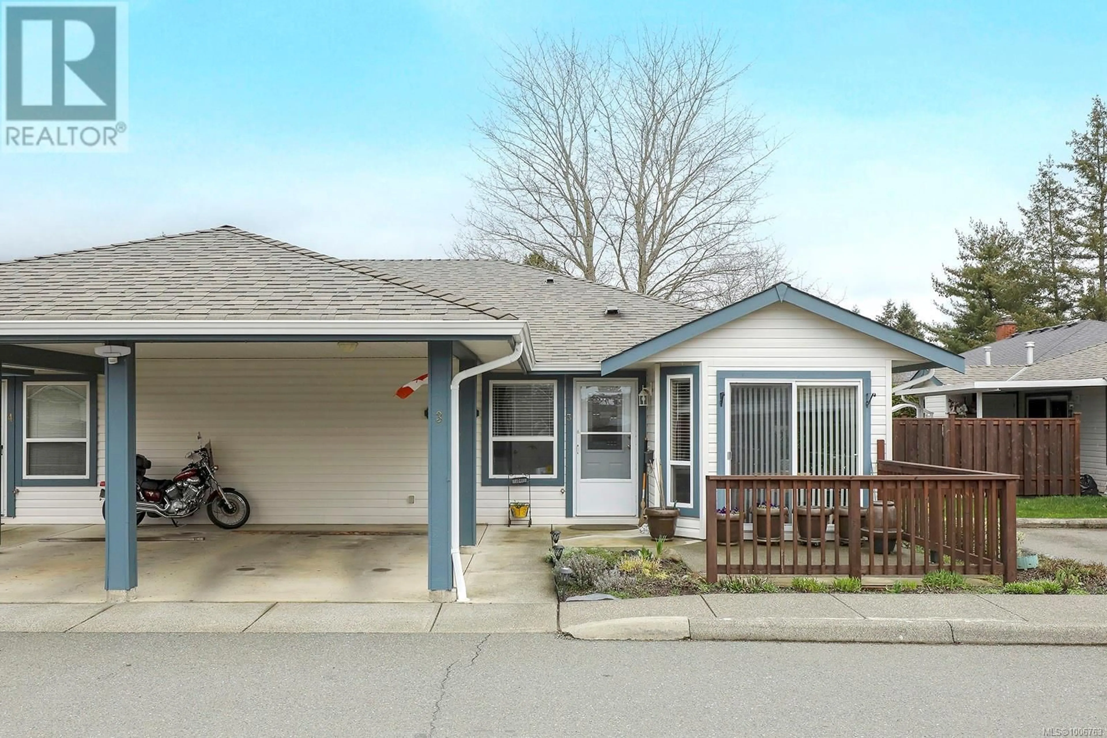 Home with vinyl exterior material, street for 3 - 1755 WILLEMAR AVENUE, Courtenay British Columbia V9M3M5