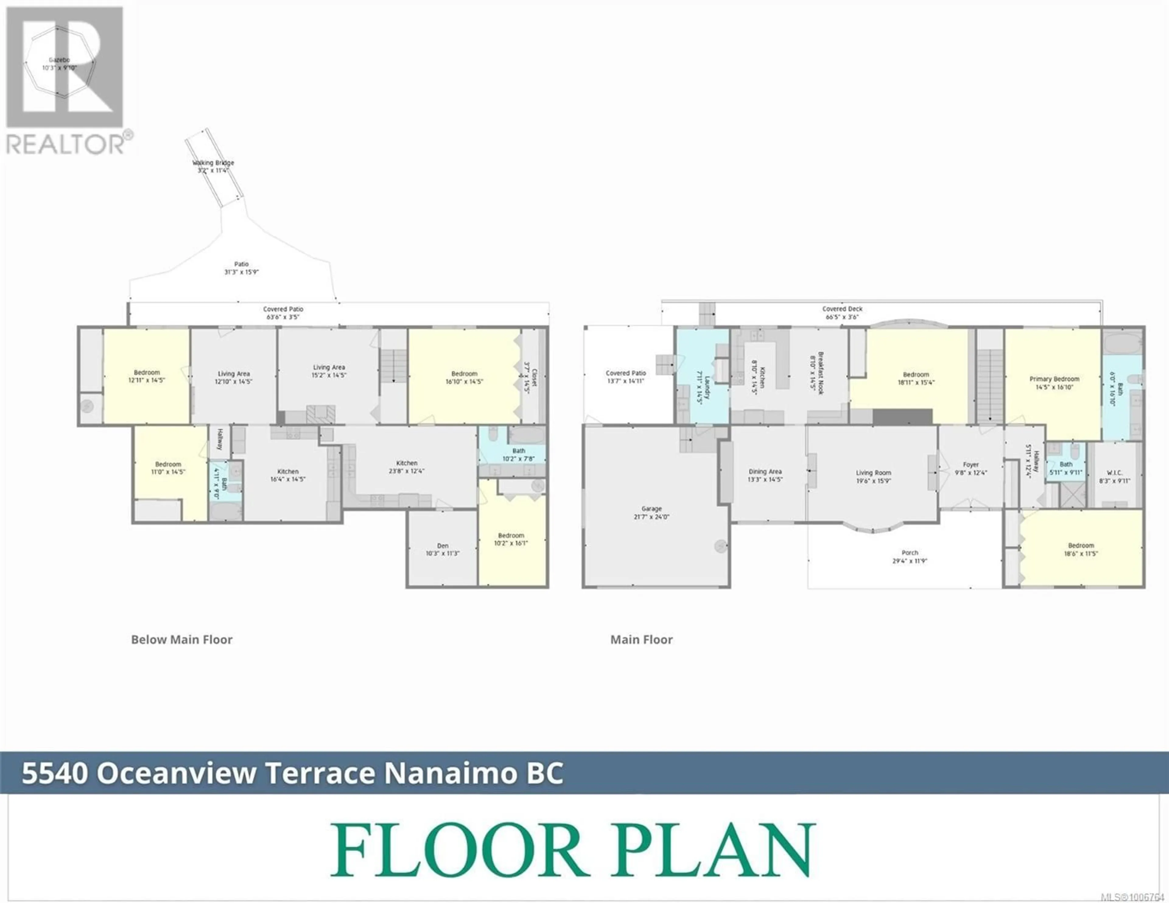 Floor plan for 5540 OCEANVIEW TERRACE, Nanaimo British Columbia V9V1G6