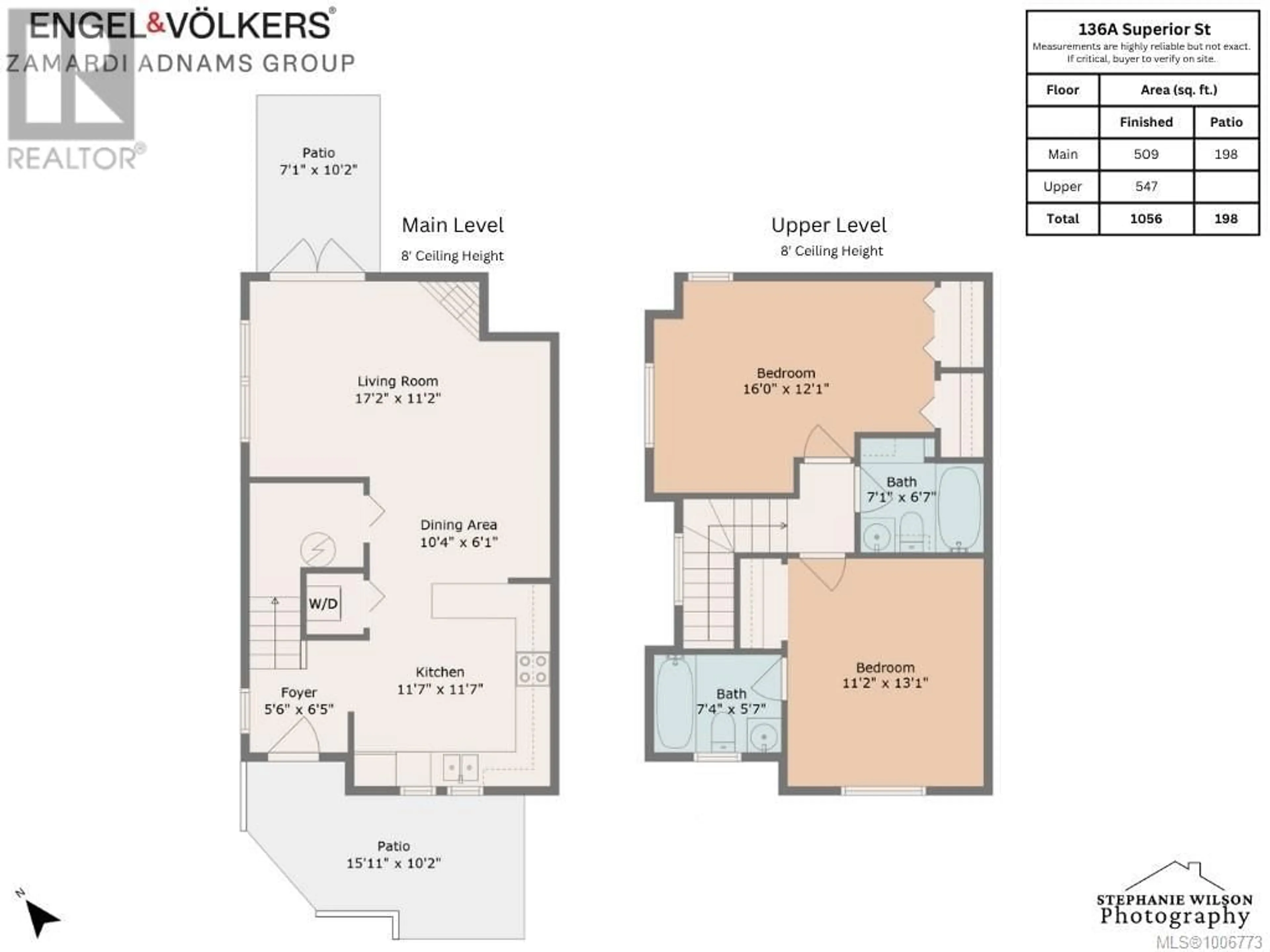 Floor plan for A - 136 SUPERIOR STREET, Victoria British Columbia V8V1T1