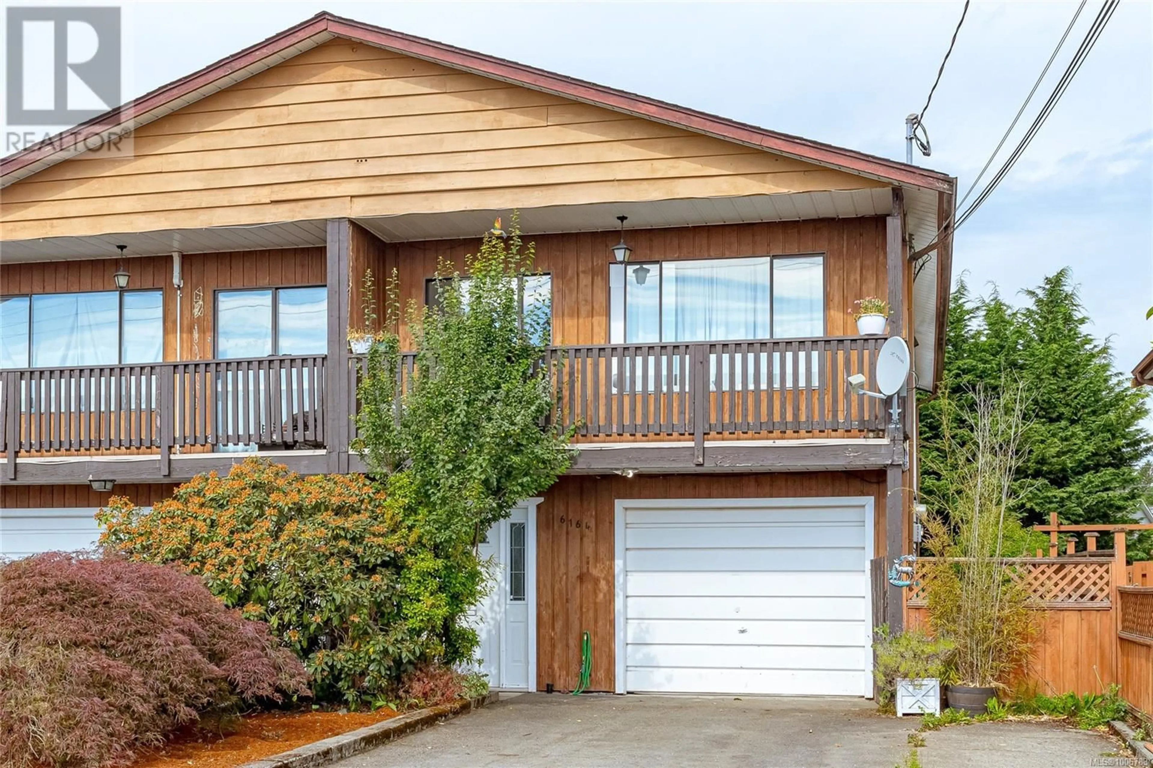 Home with vinyl exterior material, street for 6164 SOMENOS ROAD, Duncan British Columbia V9L4E5