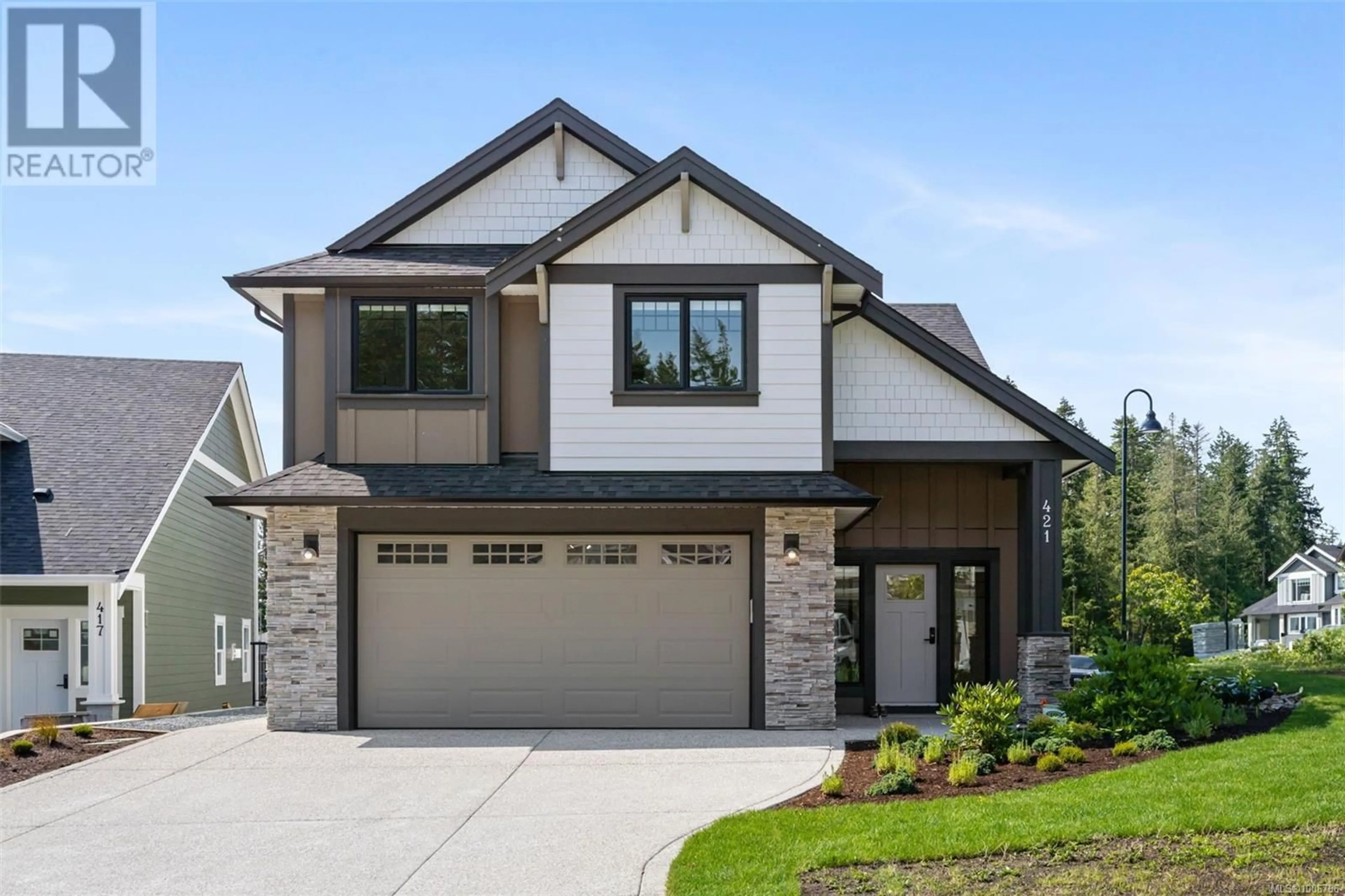 Home with brick exterior material, street for 421 ROCK DOVE PLACE, Colwood British Columbia V9C0R5