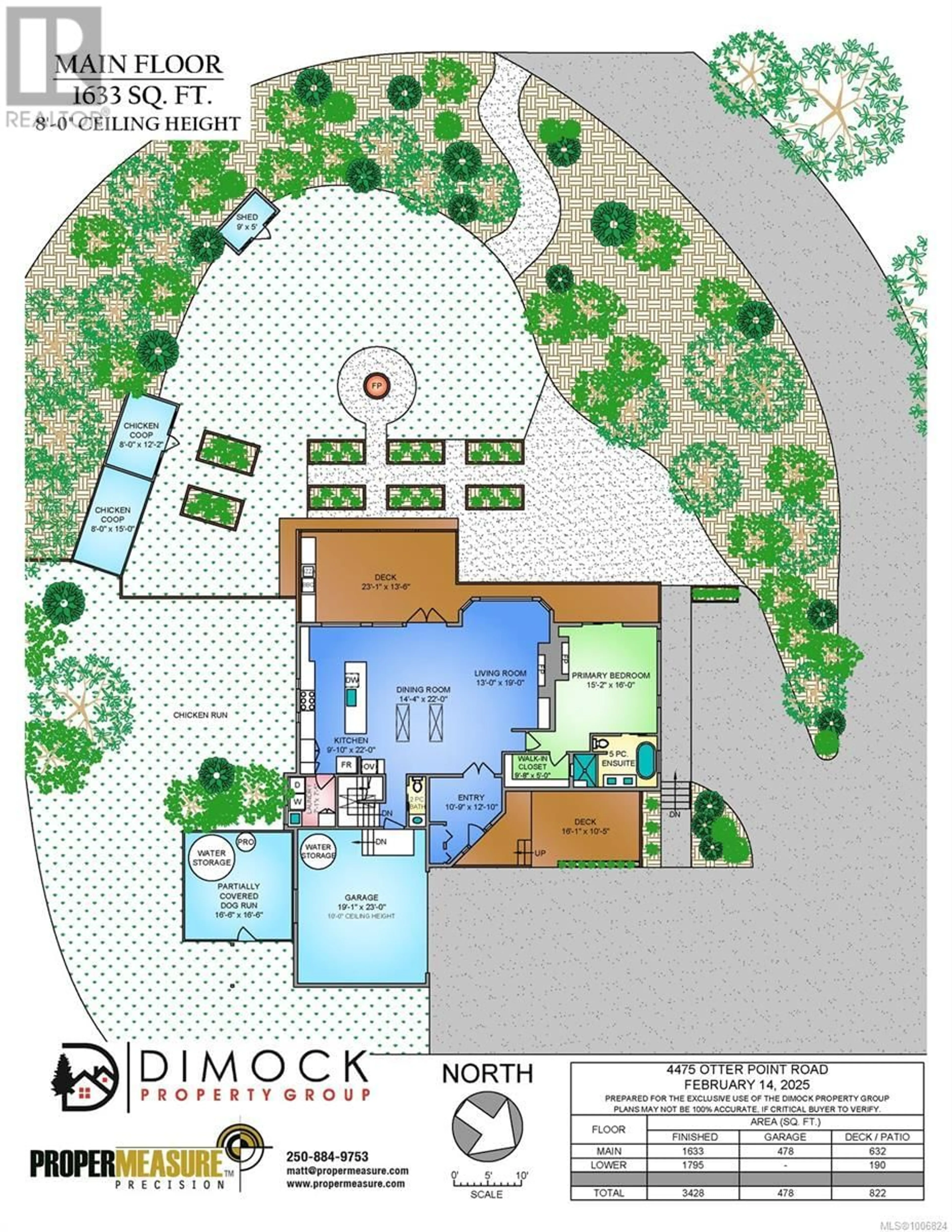 Floor plan for 4475 OTTER POINT ROAD, Sooke British Columbia V9Z0K4