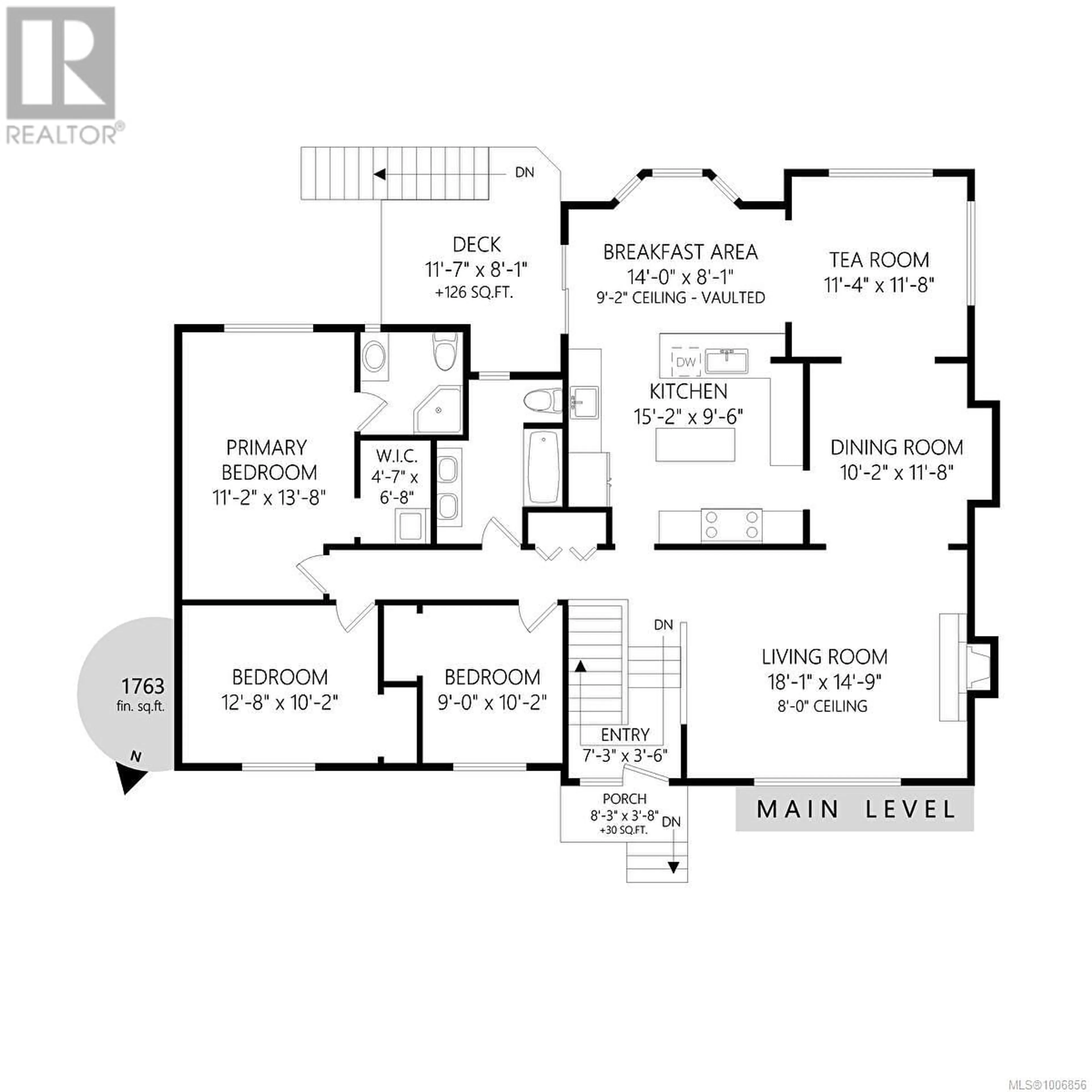 Floor plan for 991 LUCAS AVENUE, Saanich British Columbia V8X4H4