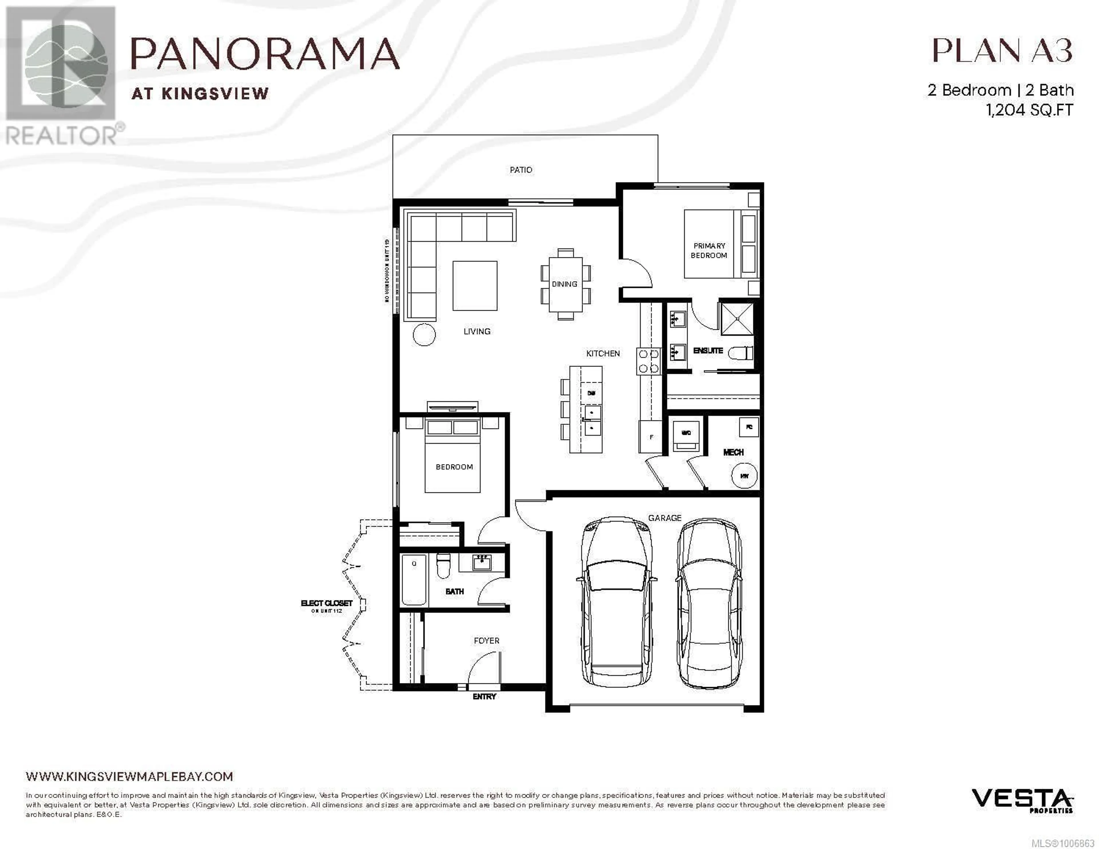 Floor plan for 112 - 3257 WOODRUSH DRIVE, Duncan British Columbia V0L0J9