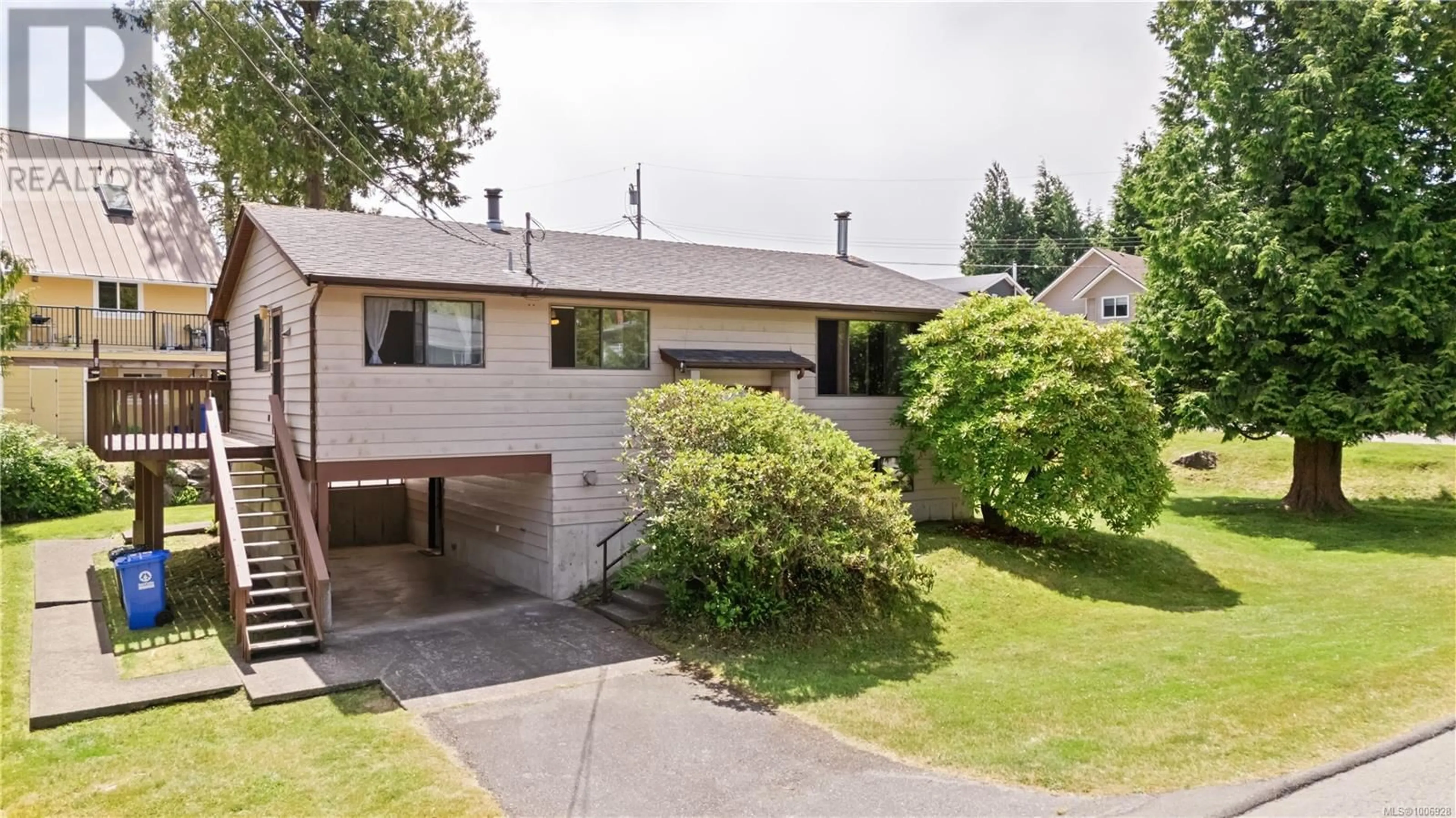 A pic from outside/outdoor area/front of a property/back of a property/a pic from drone, street for 222 MARINE DRIVE, Ucluelet British Columbia V0R3A0