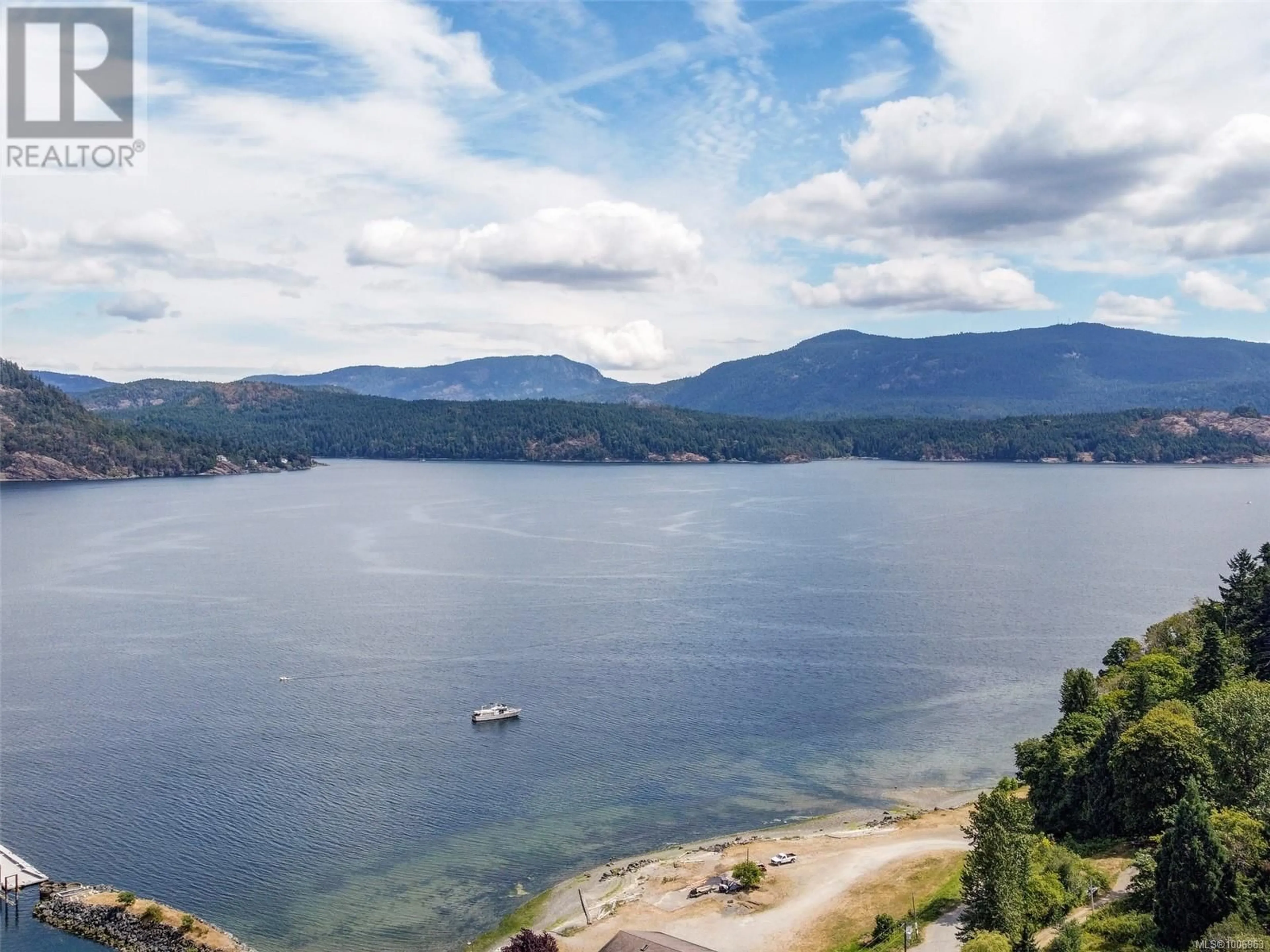 A pic from outside/outdoor area/front of a property/back of a property/a pic from drone, water/lake/river/ocean view for 4675 DAVENPORT ROAD, Cowichan Bay British Columbia V0R1N1