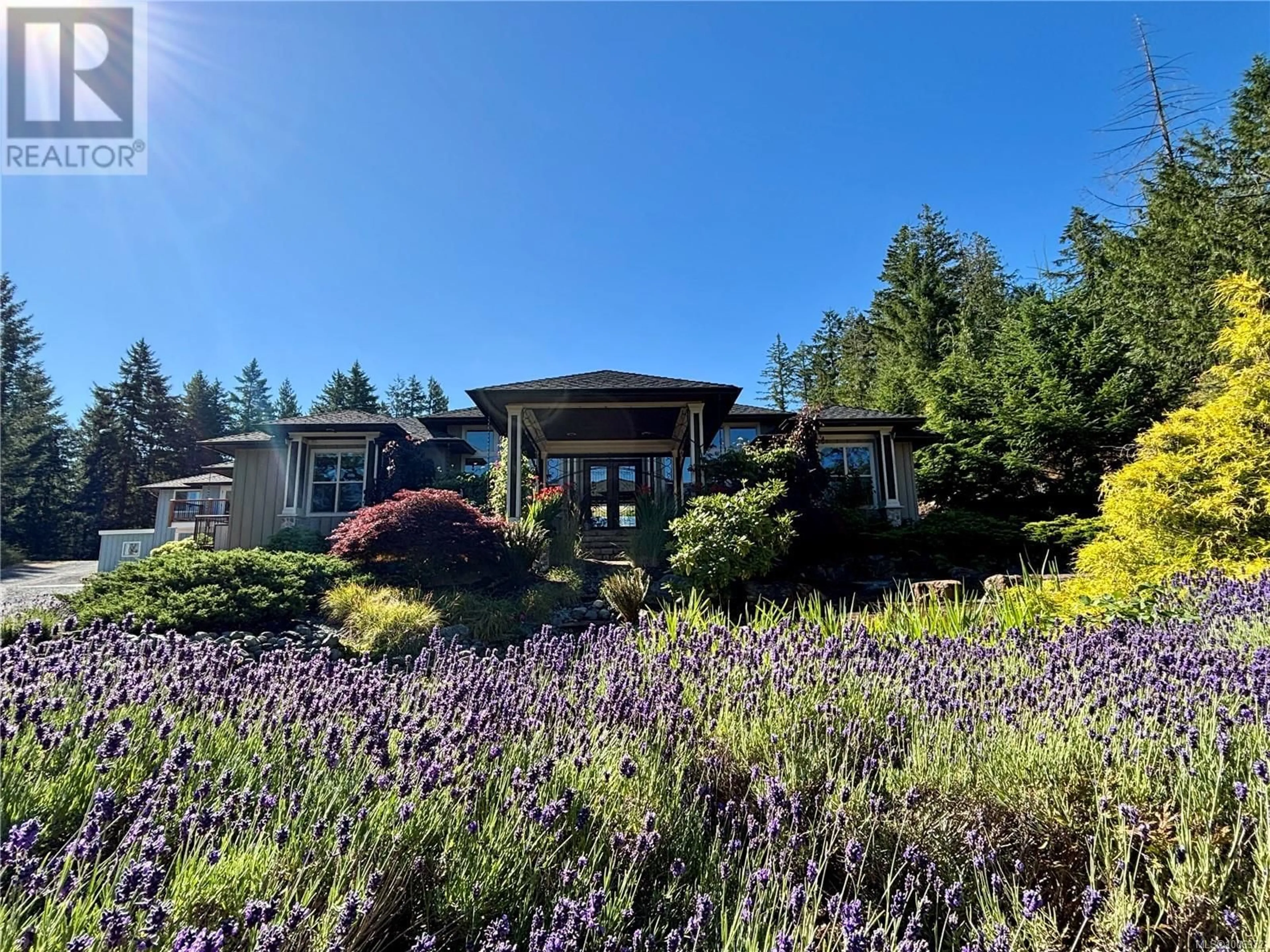 A pic from outside/outdoor area/front of a property/back of a property/a pic from drone, mountain view for 7487 RELKE ROAD, Duncan British Columbia V9L6A7