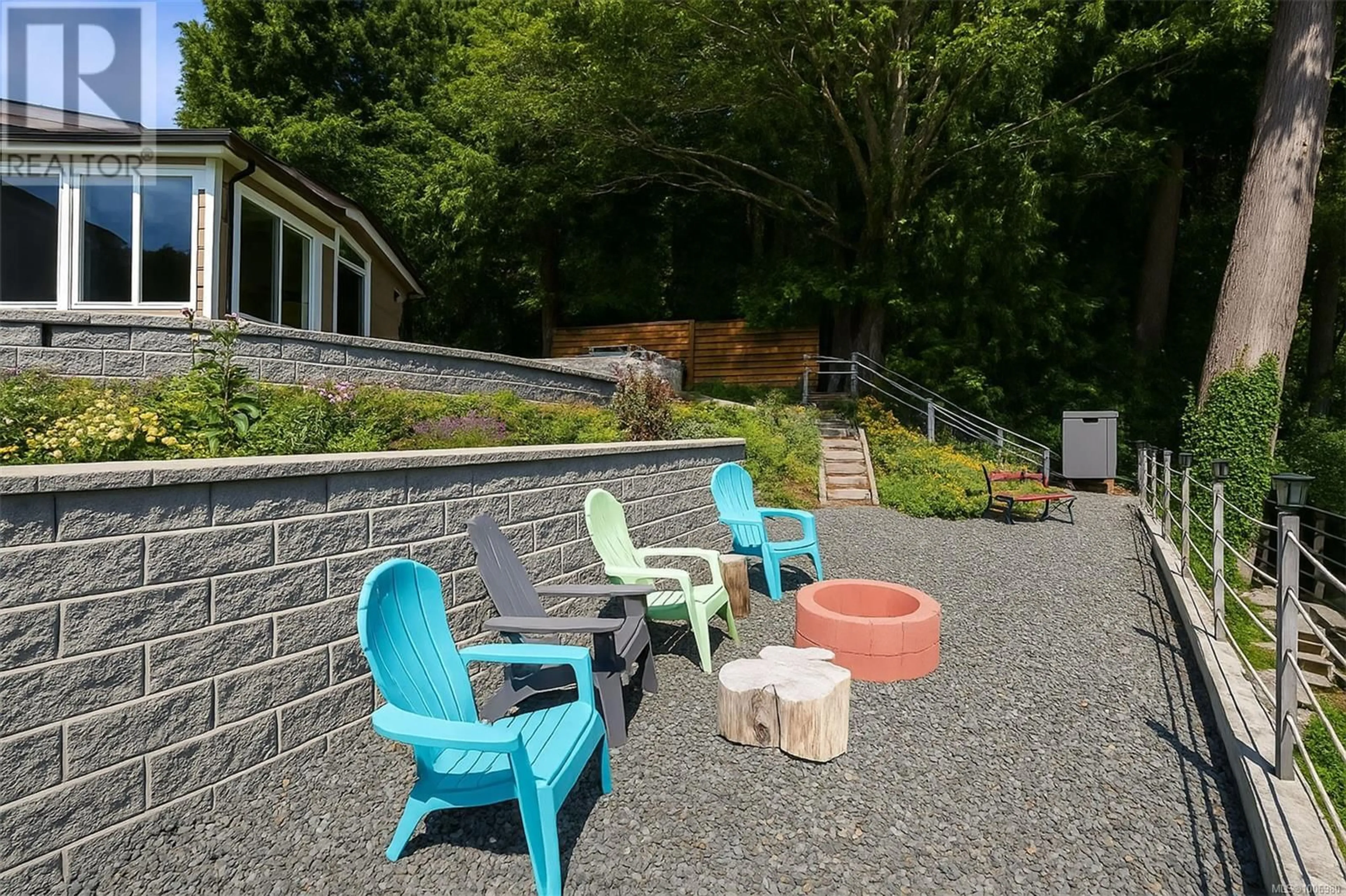 Patio, water/lake/river/ocean view for 6359 BELVISTA PLACE, Sooke British Columbia V9Z0X3
