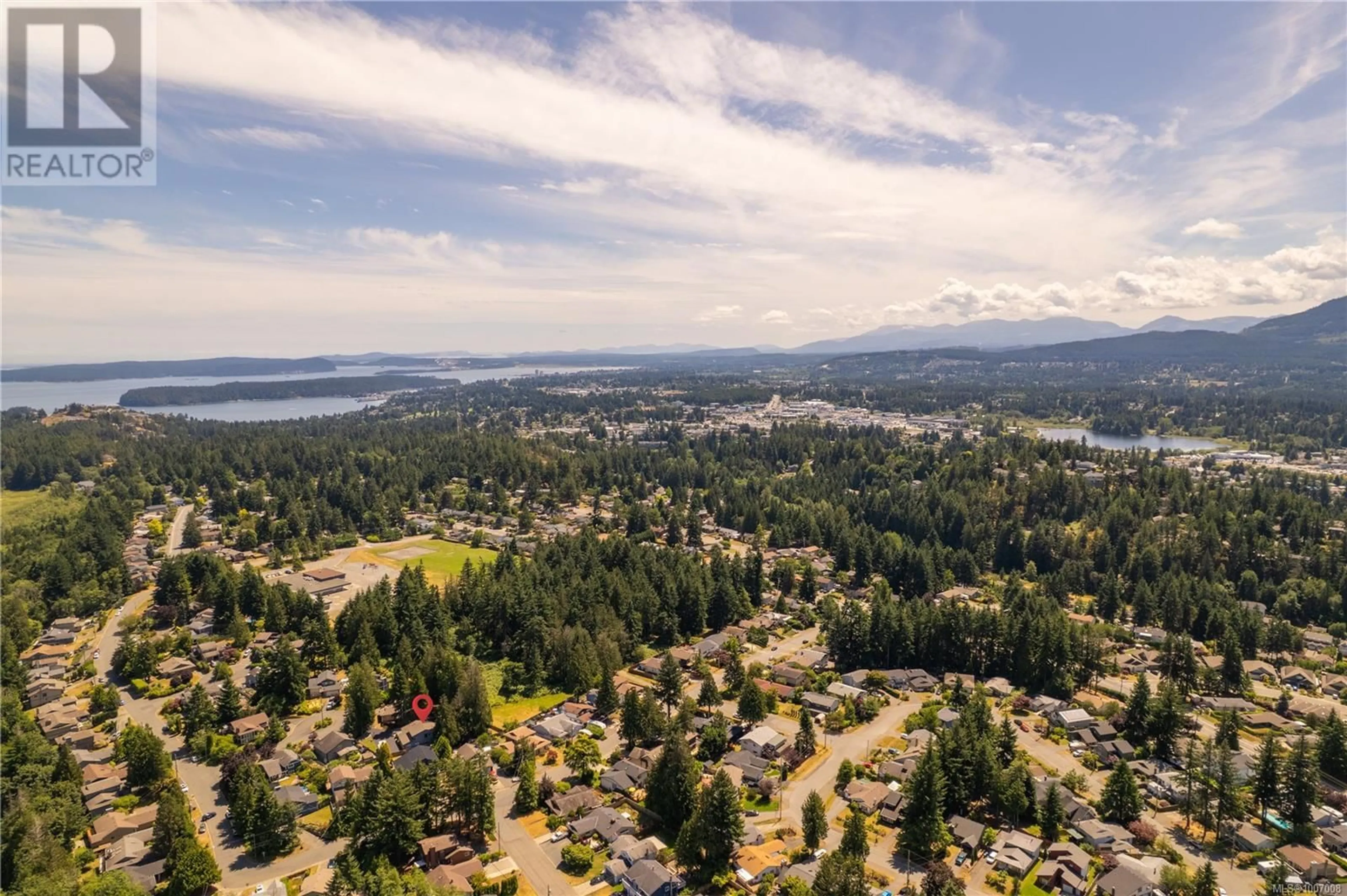 A pic from outside/outdoor area/front of a property/back of a property/a pic from drone, water/lake/river/ocean view for 113 CATHMOUNT PLACE, Nanaimo British Columbia V9T4R8