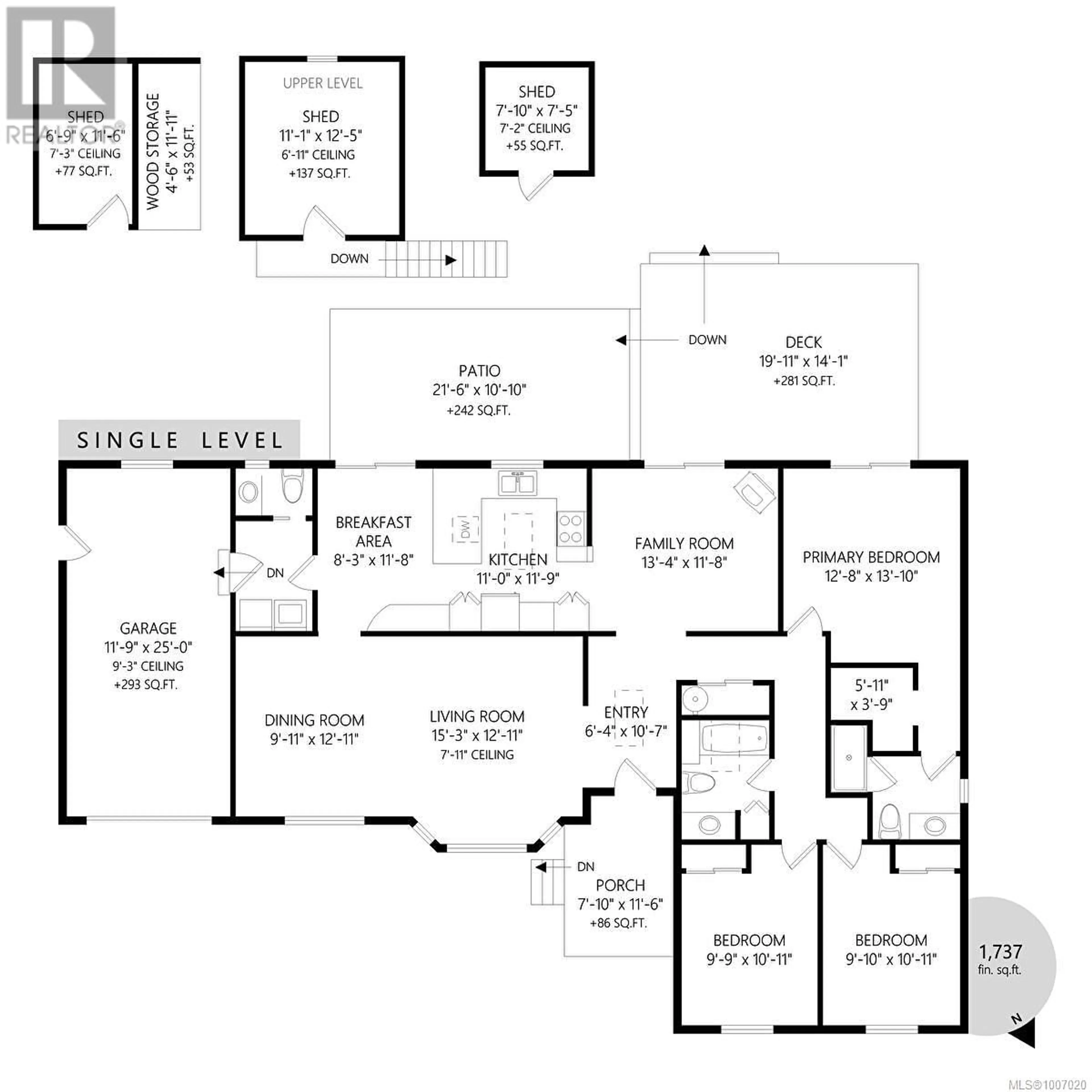 Floor plan for 5006 THOMPSON CLARKE DRIVE WEST, Bowser British Columbia V0R1G0