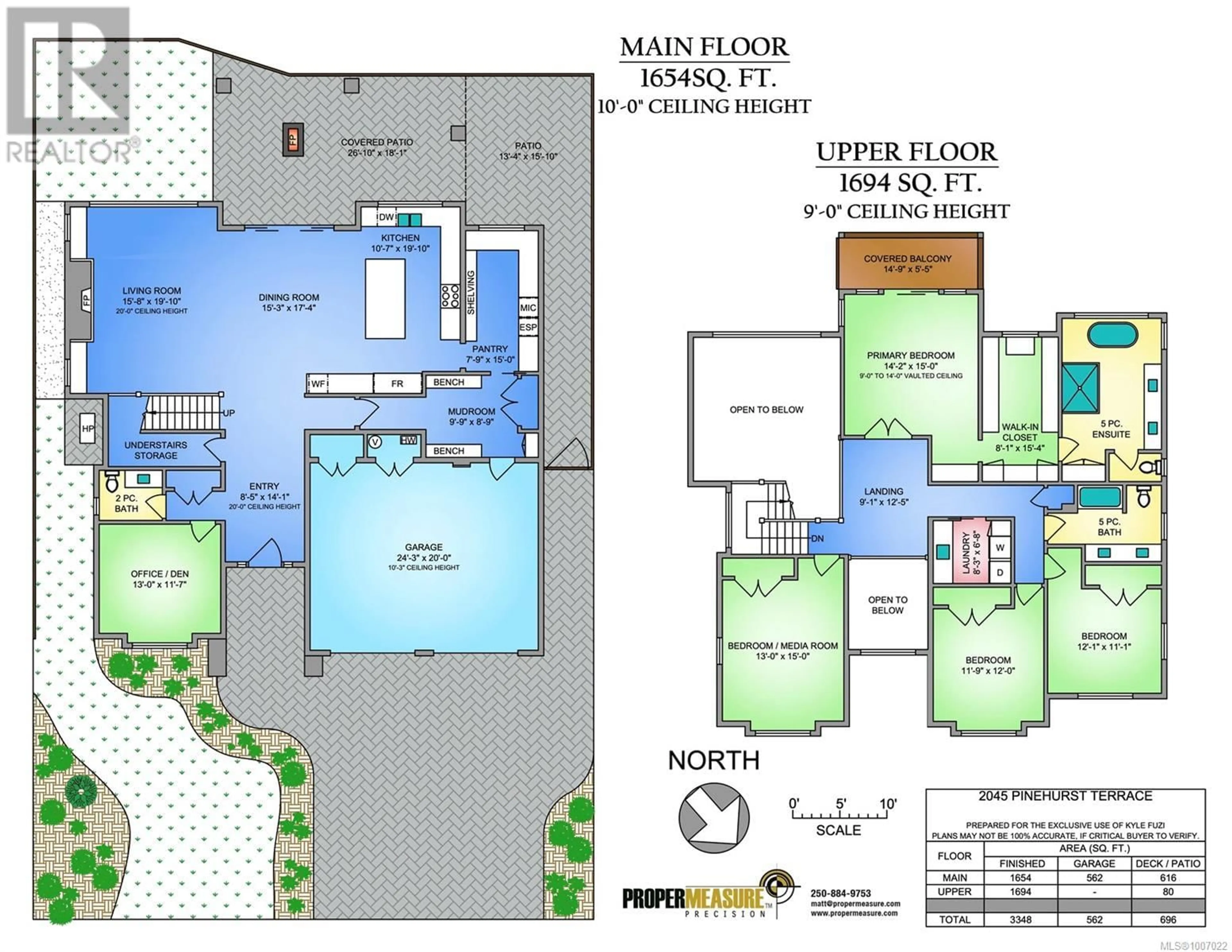 Floor plan for 2045 PINEHURST TERRACE, Langford British Columbia V9B3S3