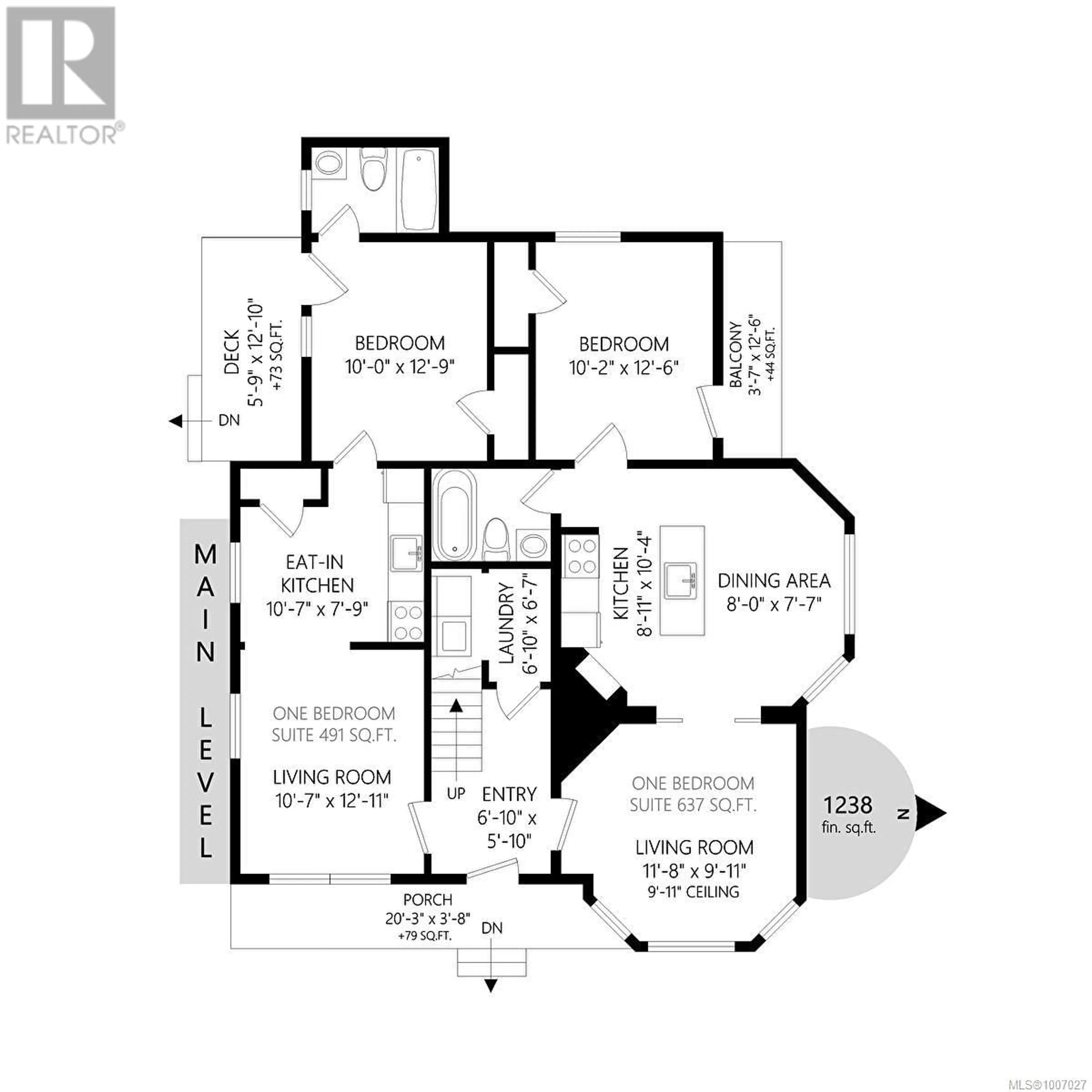 Floor plan for 1422 FERNWOOD ROAD, Victoria British Columbia V8V4P7