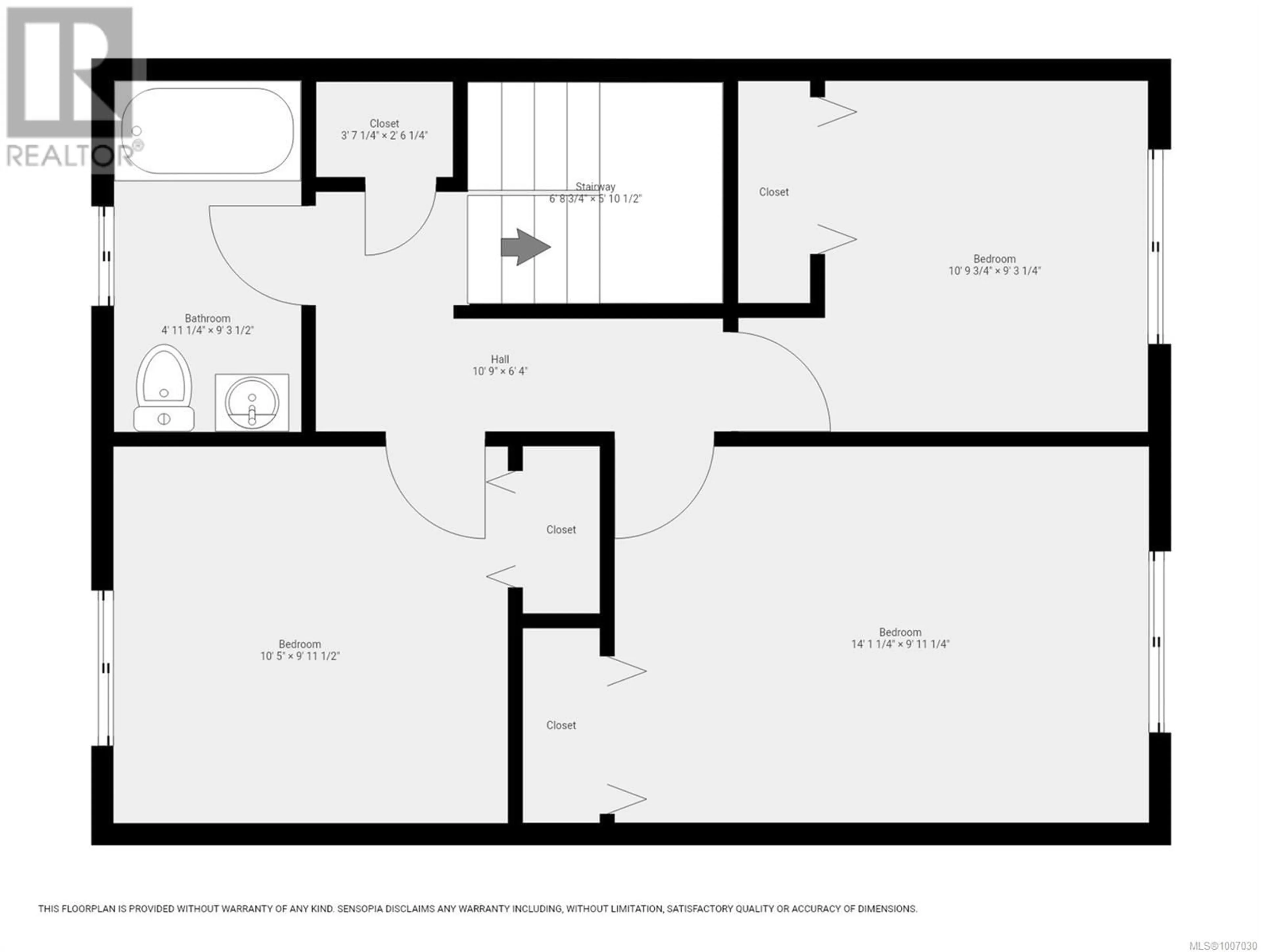 Floor plan for 925 WATSON CRESCENT, Campbell River British Columbia V9W5N4