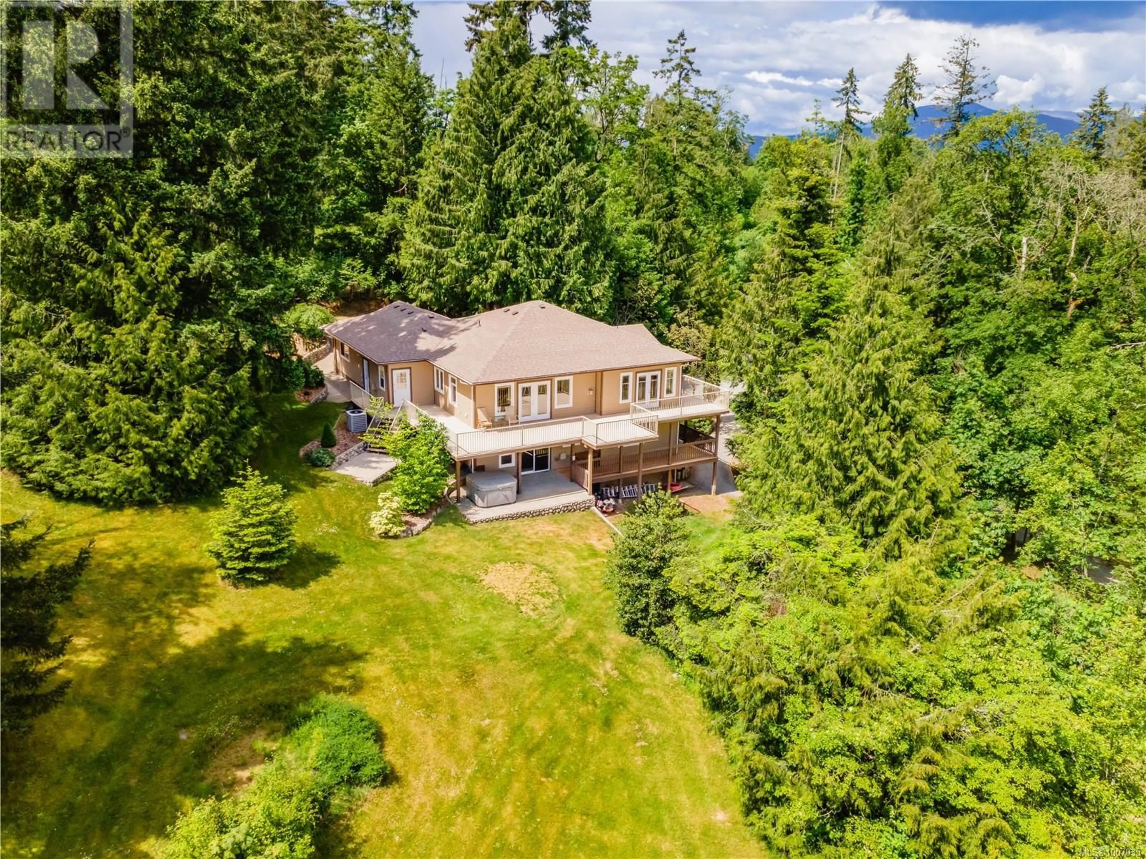 A pic from outside/outdoor area/front of a property/back of a property/a pic from drone, unknown for 2258 COWICHAN BAY ROAD, Cowichan Bay British Columbia V0R1N1