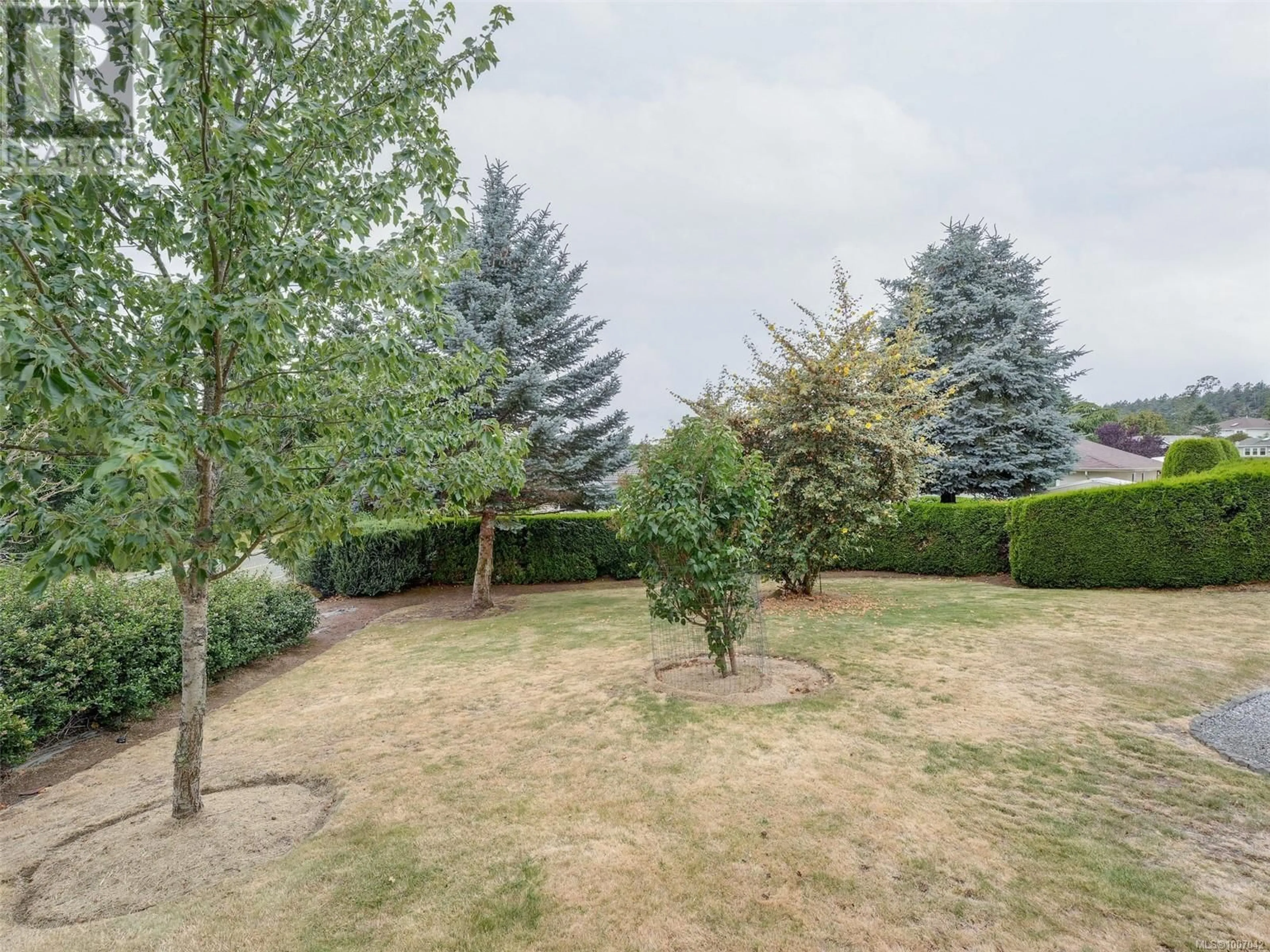 A pic from outside/outdoor area/front of a property/back of a property/a pic from drone, forest/trees view for 2340 WATKISS WAY, View Royal British Columbia V9B6C9