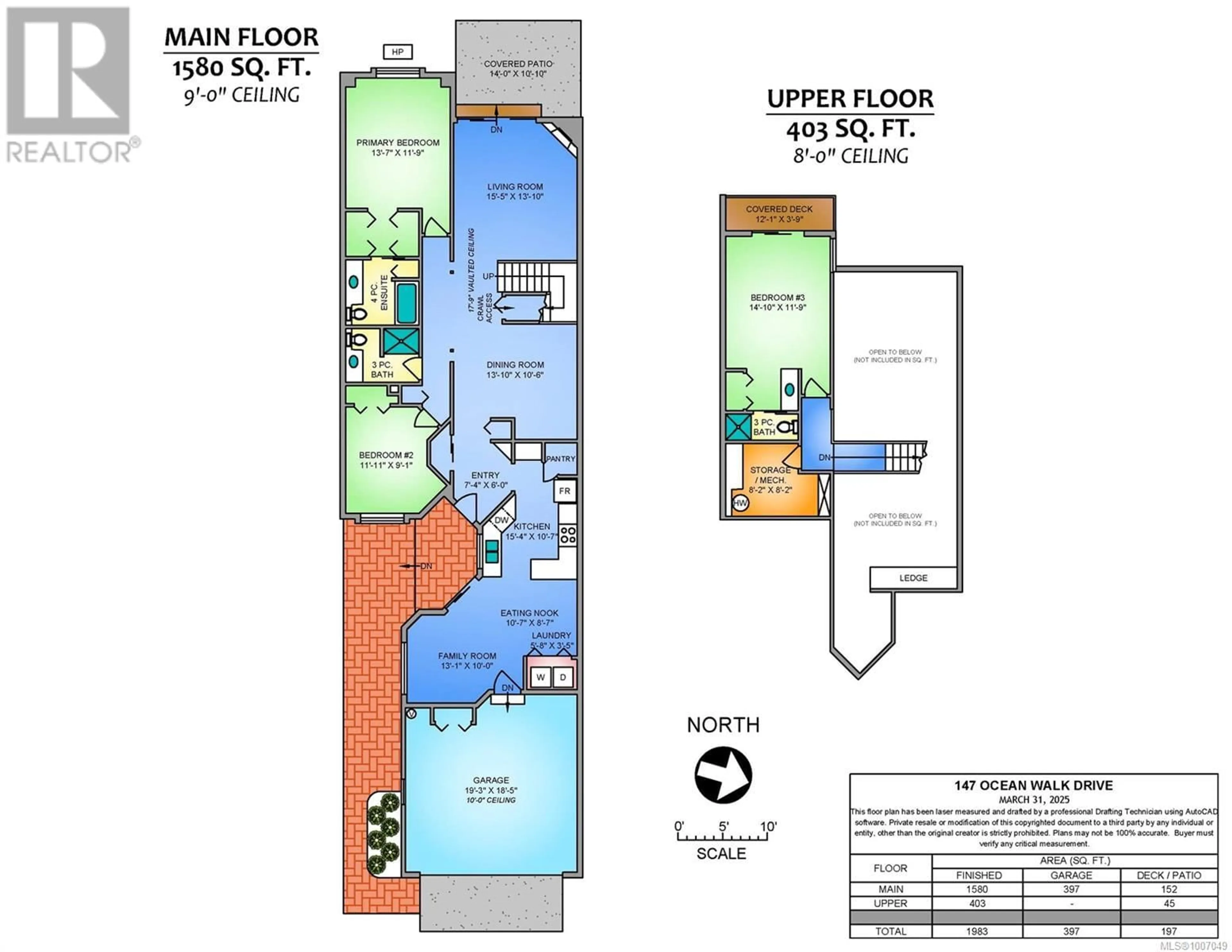Floor plan for 147 OCEAN WALK DRIVE, Nanaimo British Columbia V9V1N2