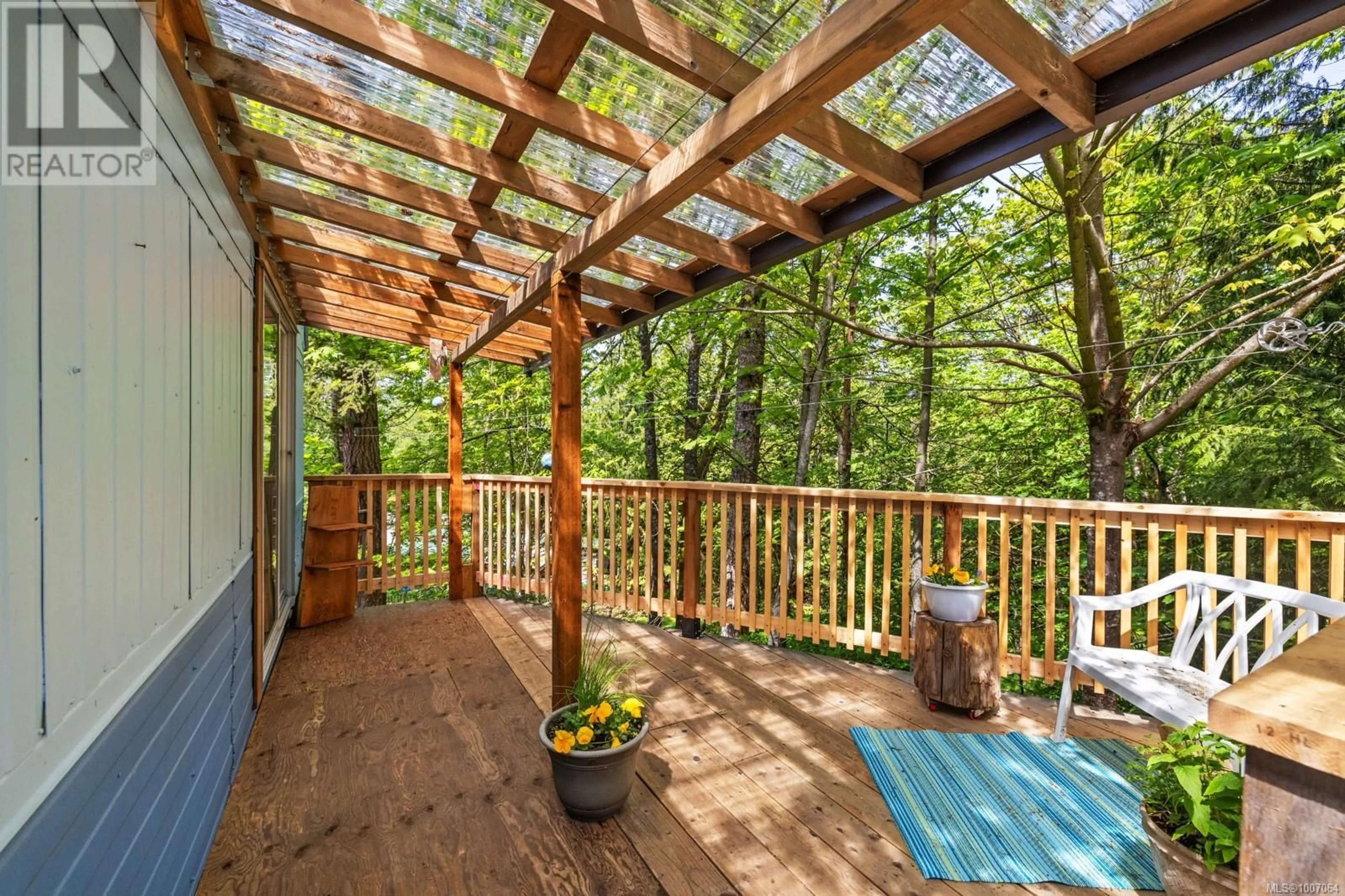Patio, forest/trees view for 32C - 1120 SHAWNIGAN MILL BAY ROAD, Mill Bay British Columbia V8H1G8