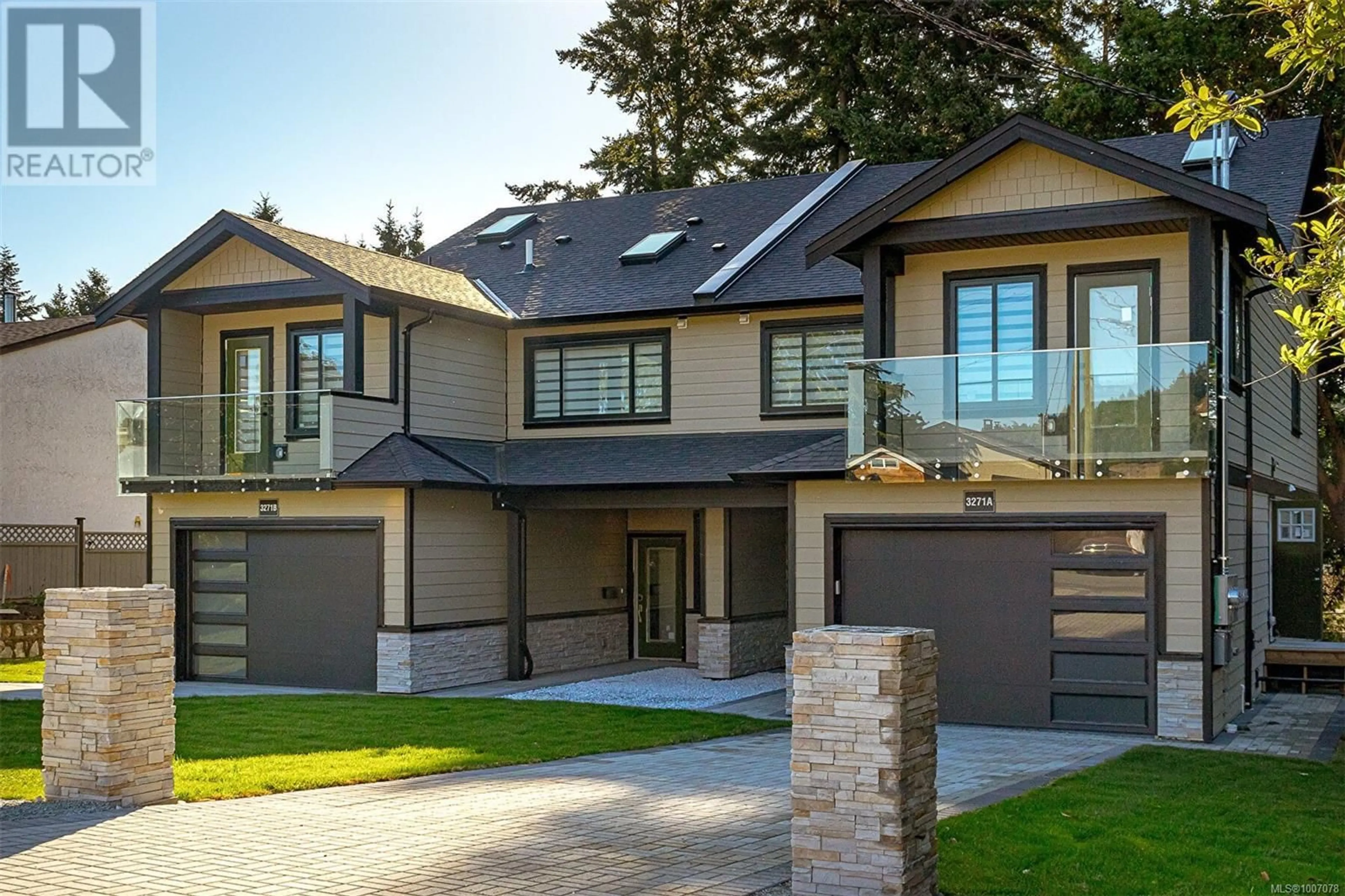 Home with brick exterior material, street for 3271A GALLOWAY ROAD, Colwood British Columbia V9C2S8