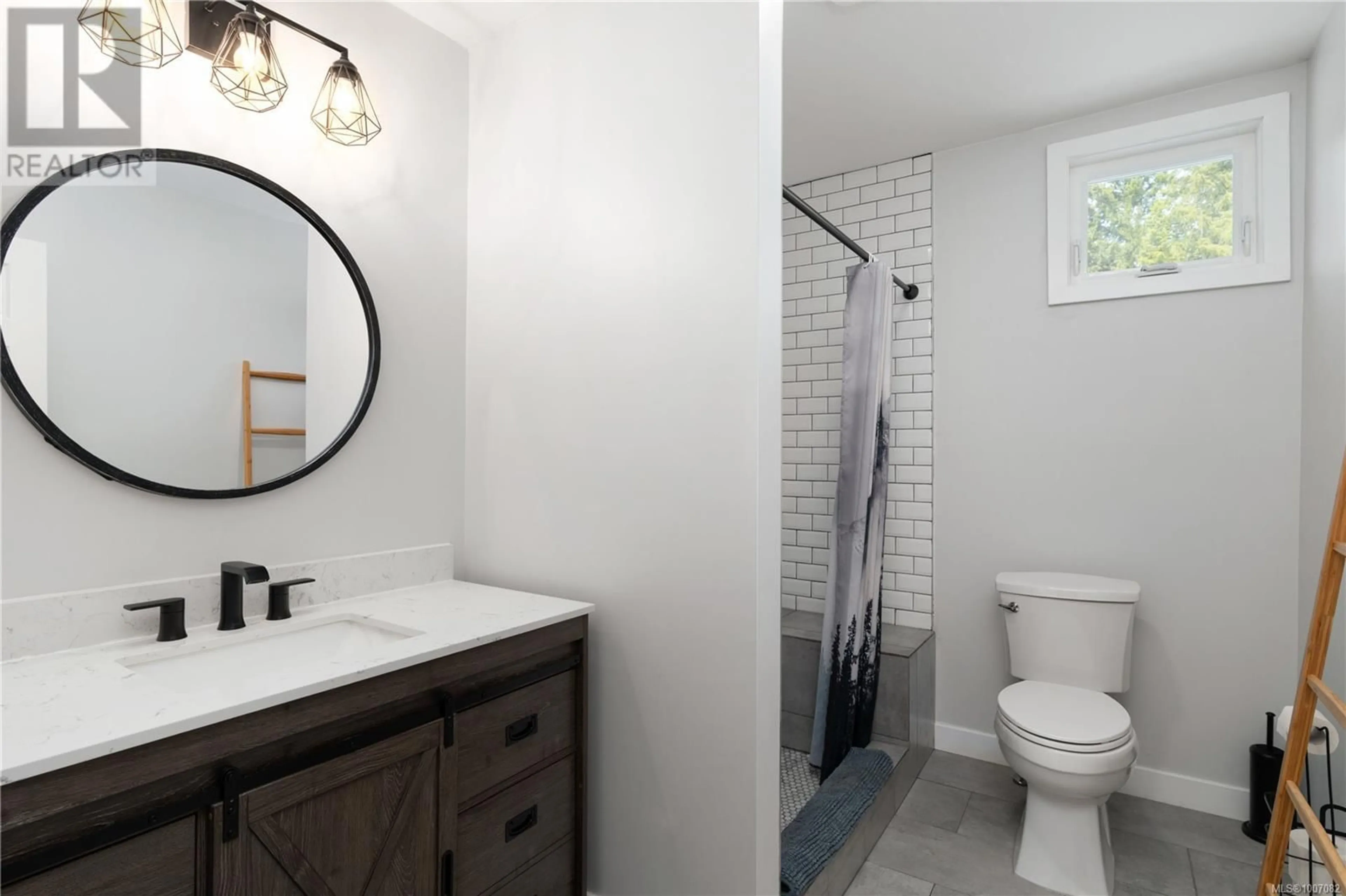 Standard bathroom, ceramic/tile floor for 1885 VERLON ROAD, Shawnigan Lake British Columbia V0R2W5