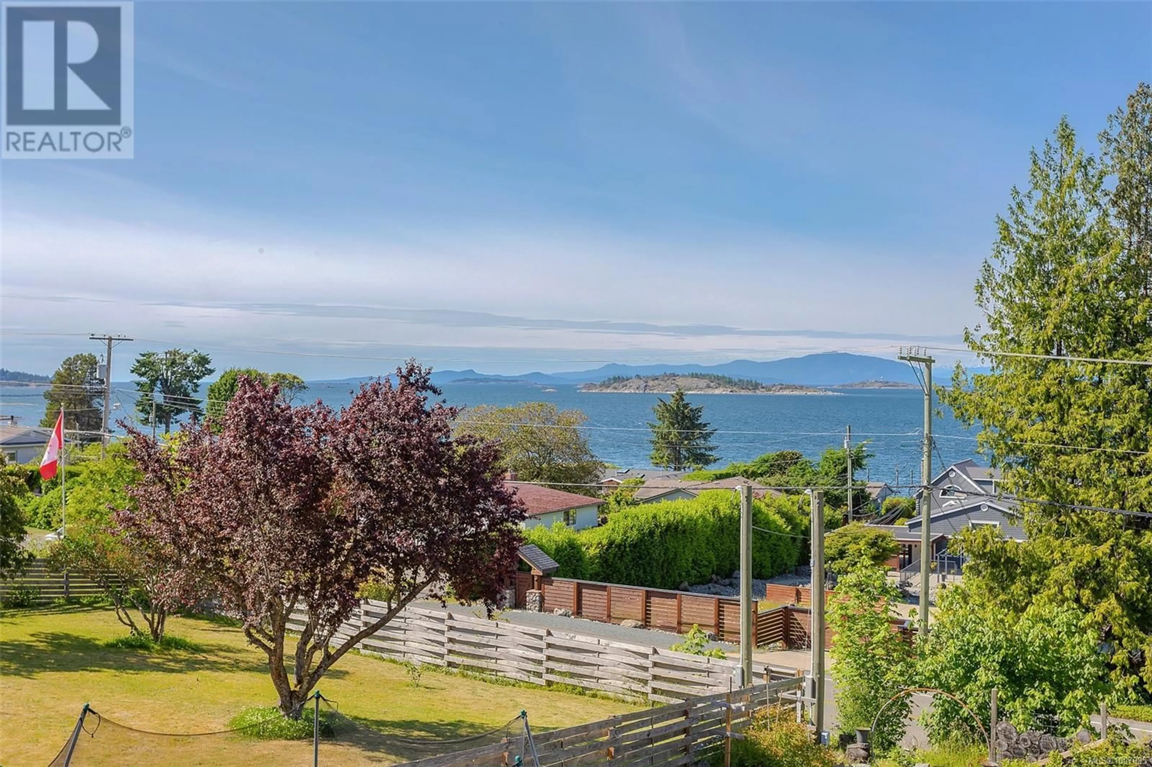 A pic from outside/outdoor area/front of a property/back of a property/a pic from drone, water/lake/river/ocean view for 7091 DICKINSON ROAD, Lantzville British Columbia V0R2H0