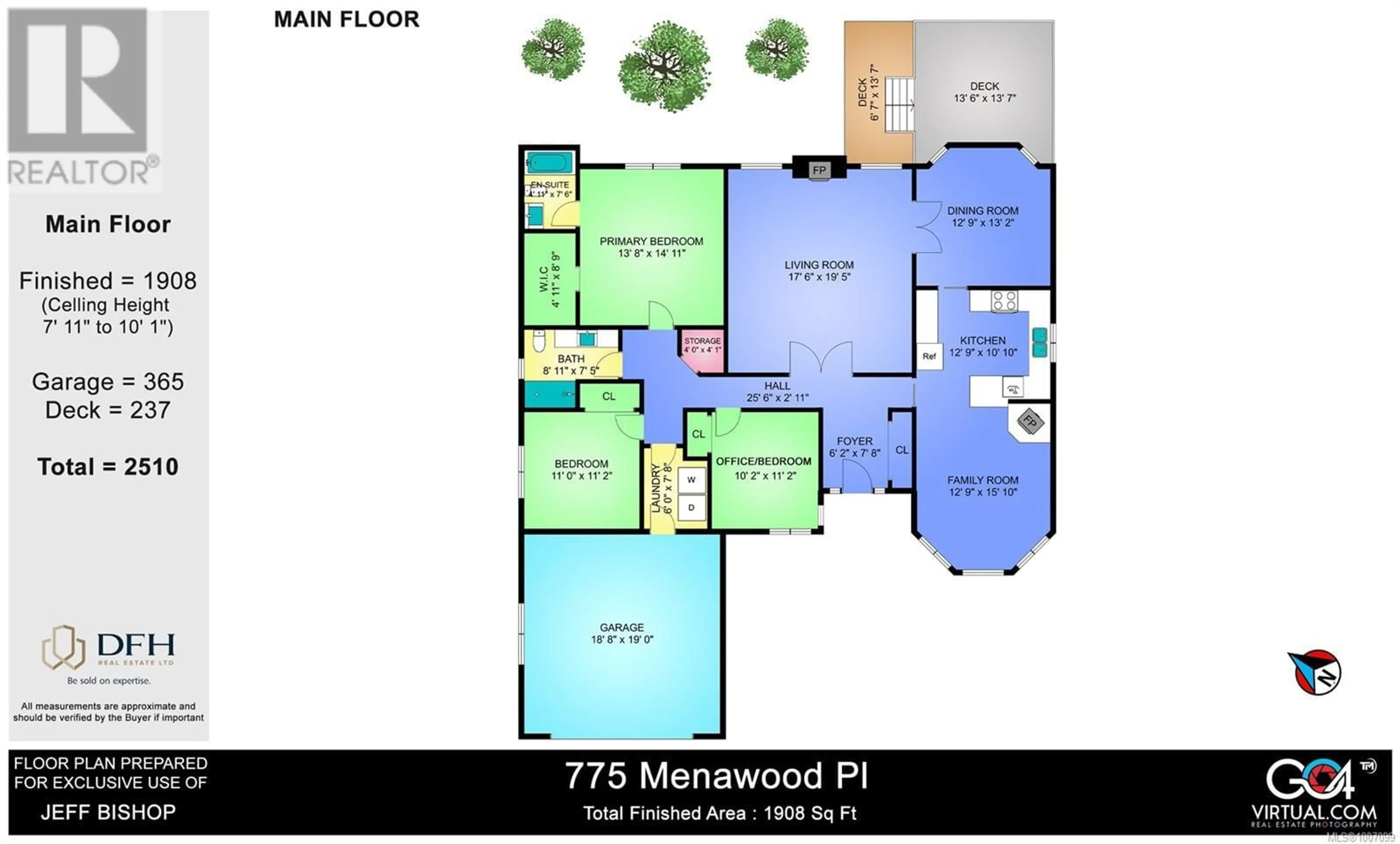 Floor plan for 775 MENAWOOD PLACE, Saanich British Columbia V8Y2Z7
