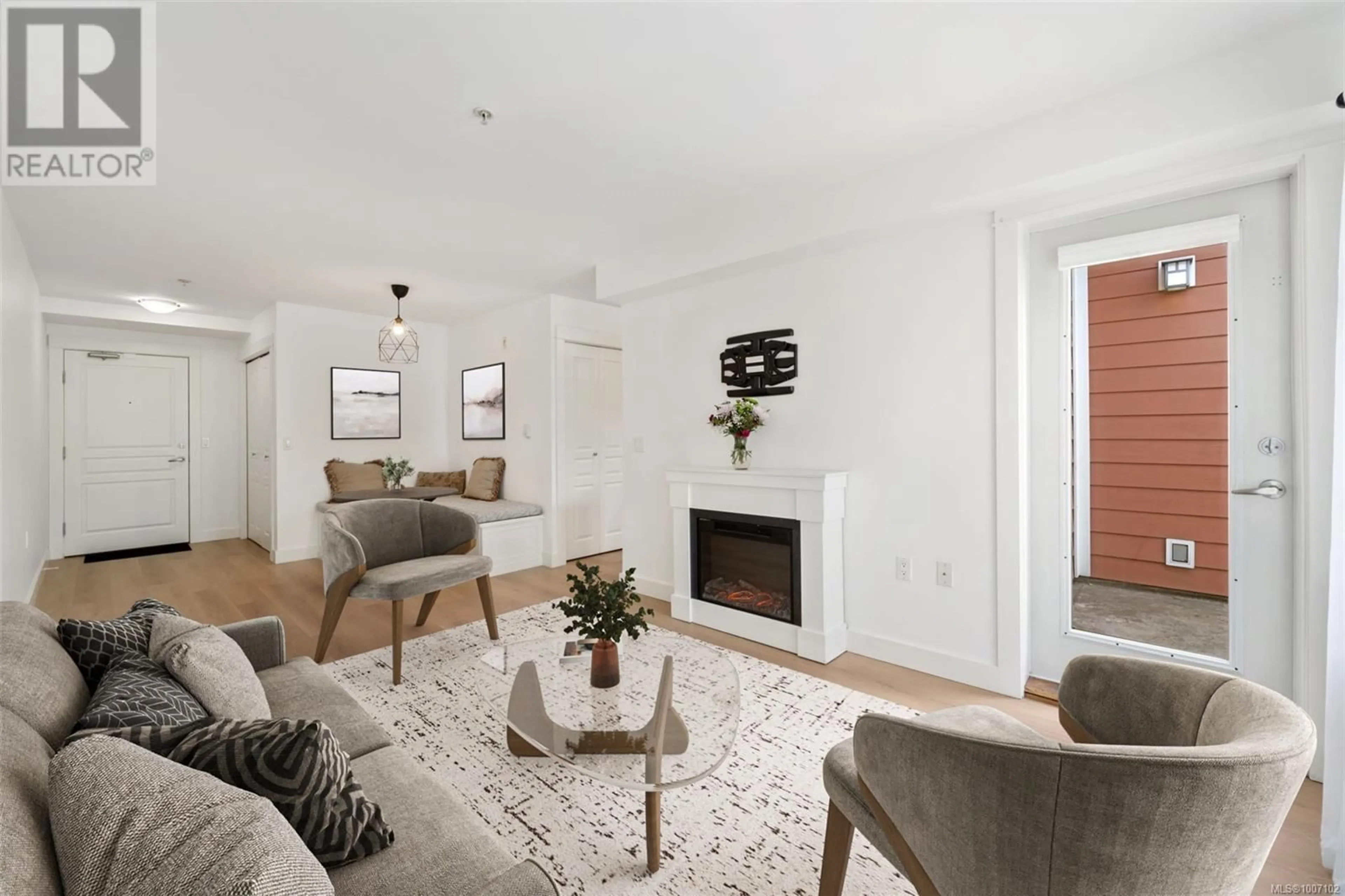 Living room with furniture, unknown for 314 - 655 GOLDSTREAM AVENUE, Langford British Columbia V9B0G2