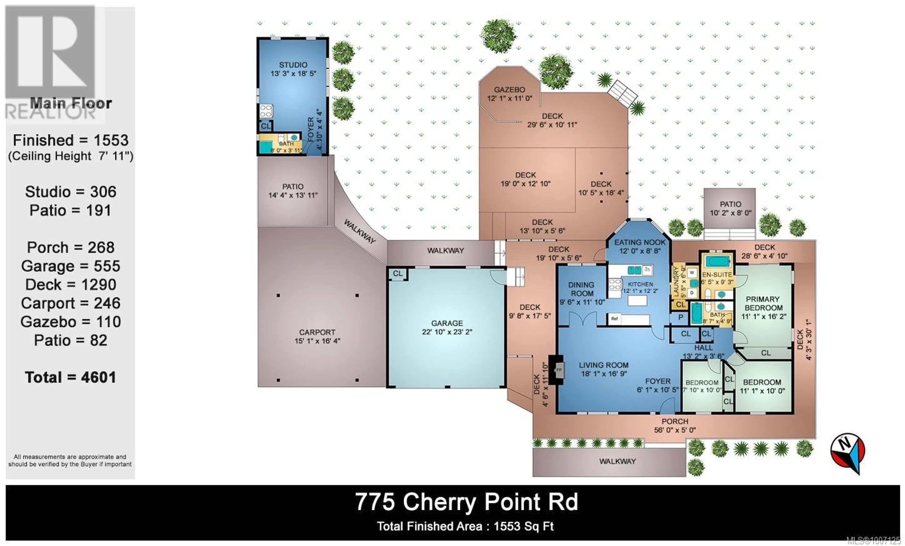Floor plan for 775 CHERRY POINT ROAD, Cobble Hill British Columbia V8H0E7