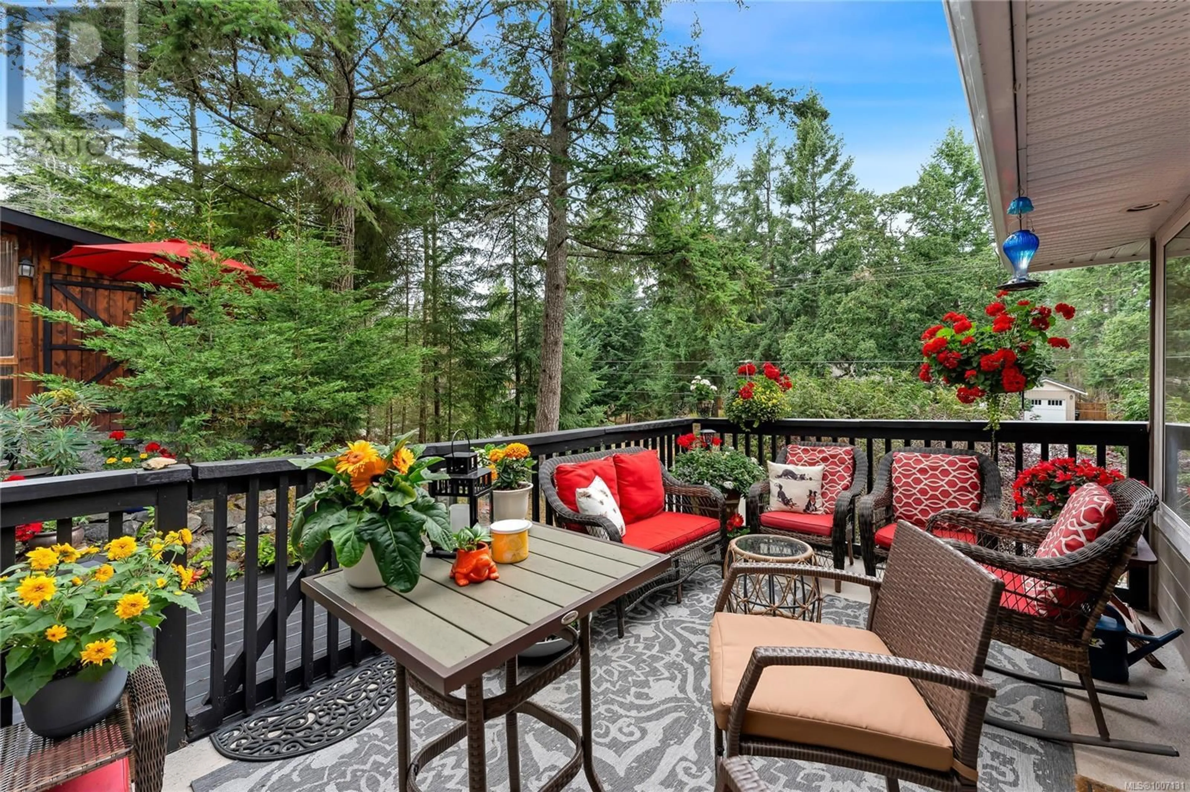 Patio, forest/trees view for 3350 REDDEN ROAD, Nanoose Bay British Columbia V9P9H4