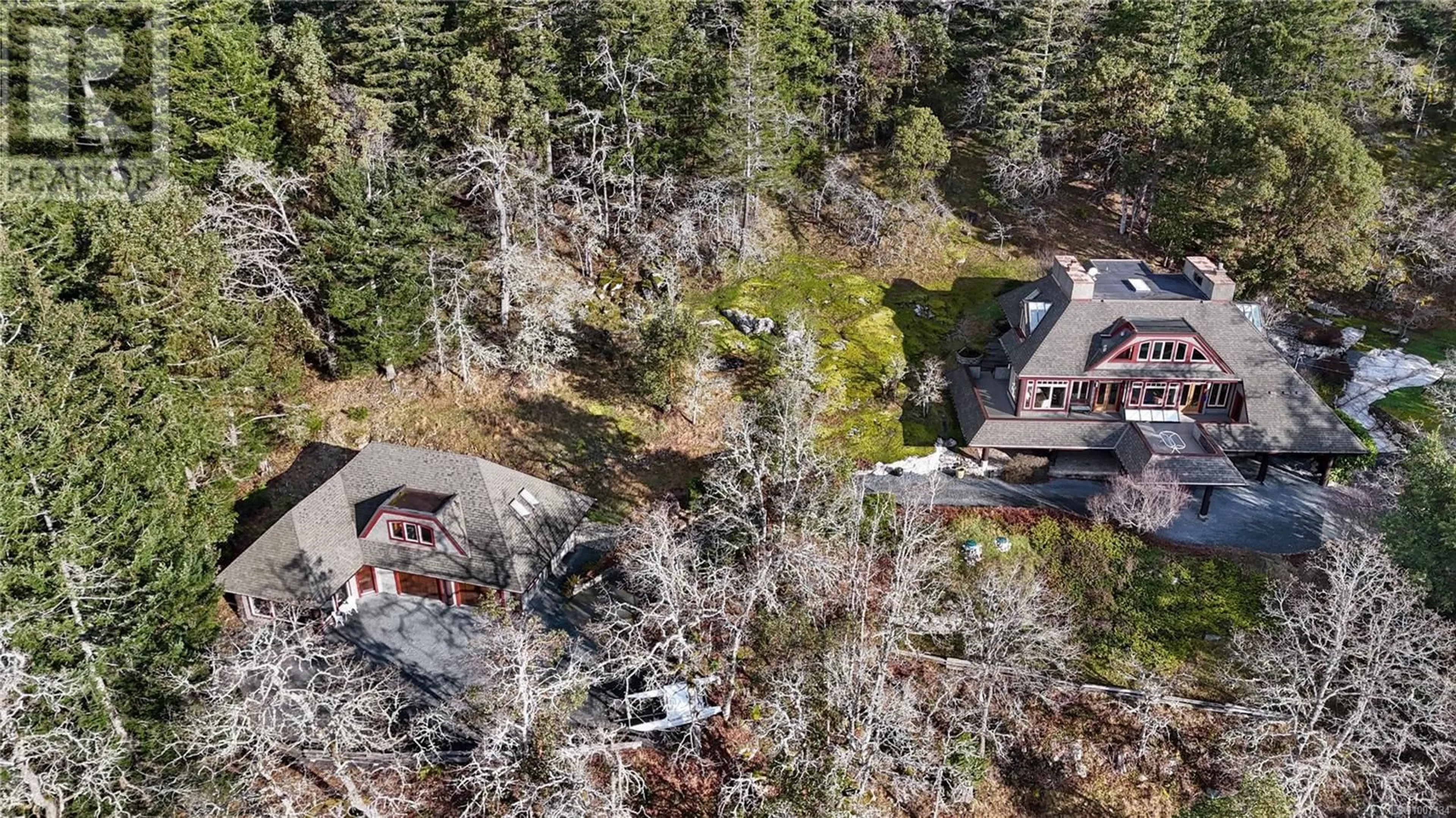 A pic from outside/outdoor area/front of a property/back of a property/a pic from drone, unknown for 8242 THOMSON PLACE, Central Saanich British Columbia V8M1S1