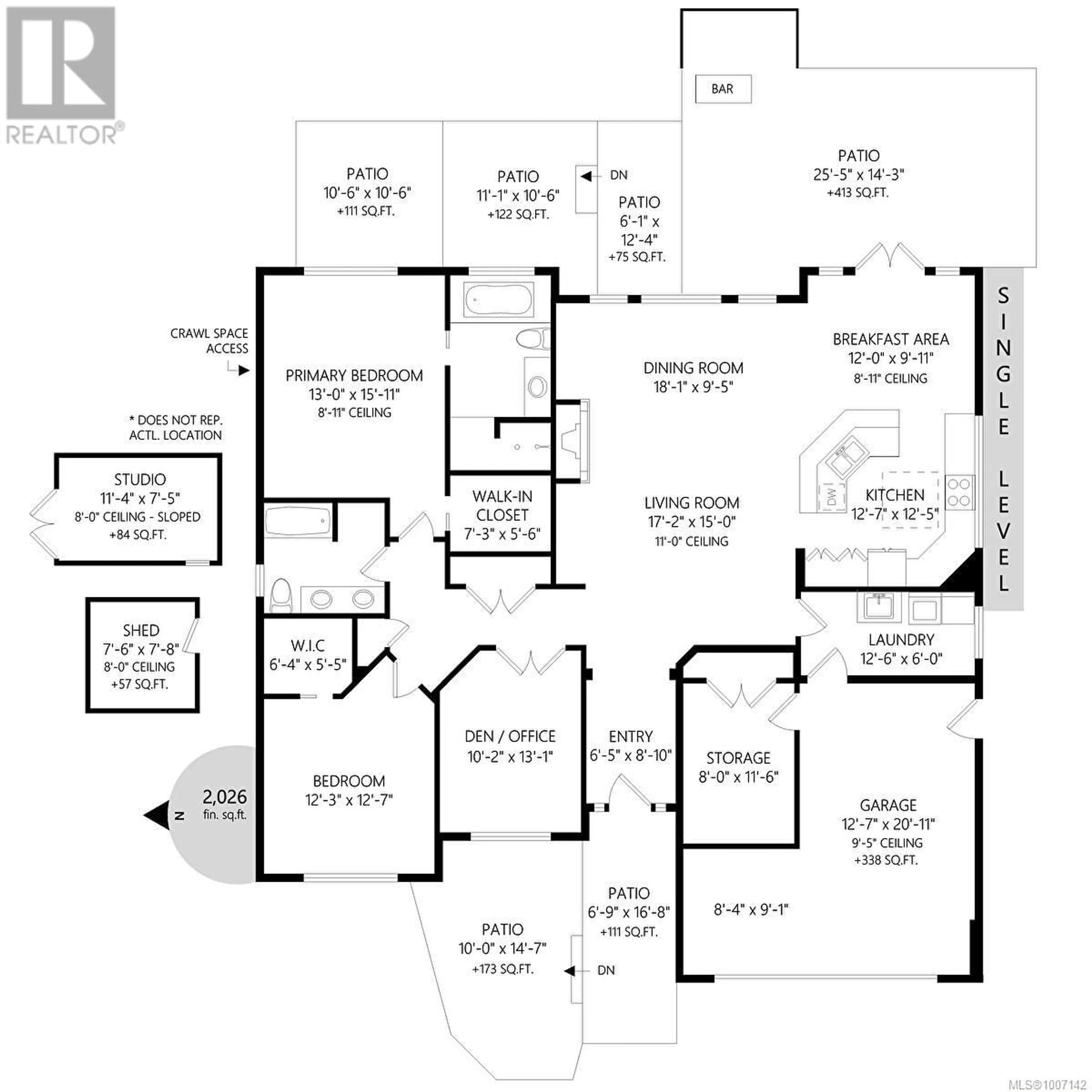 Floor plan for 6538 HARRIER ROAD, Nanaimo British Columbia V9V1V8