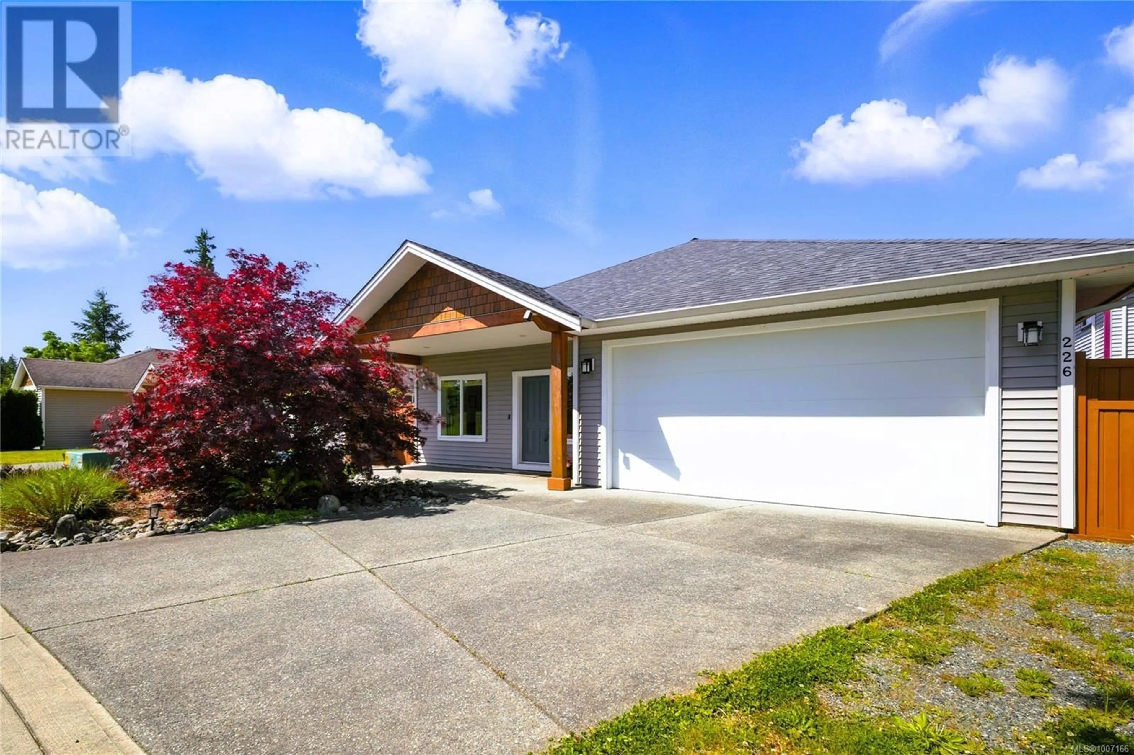 Home with vinyl exterior material, street for 226 SILVER VALLEY ROAD, Nanaimo British Columbia V9S0B8