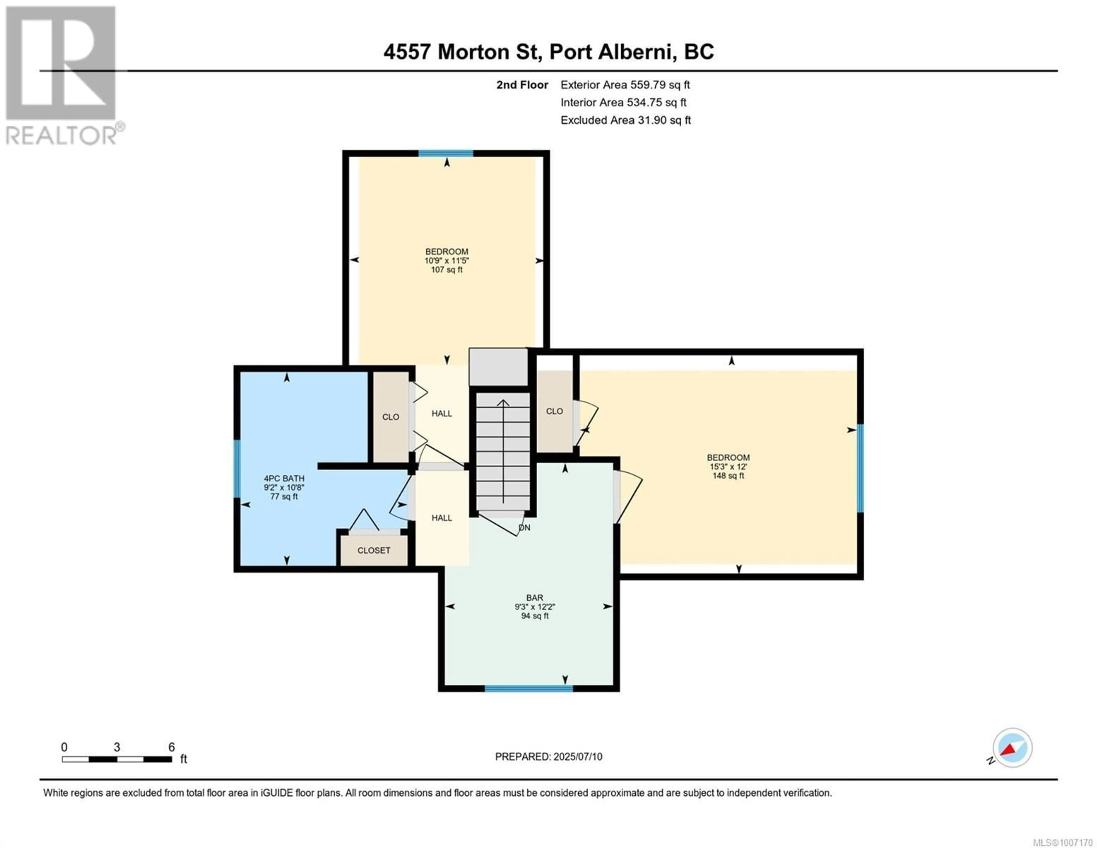 Floor plan for 4557 MORTON STREET, Port Alberni British Columbia V9Y3T5