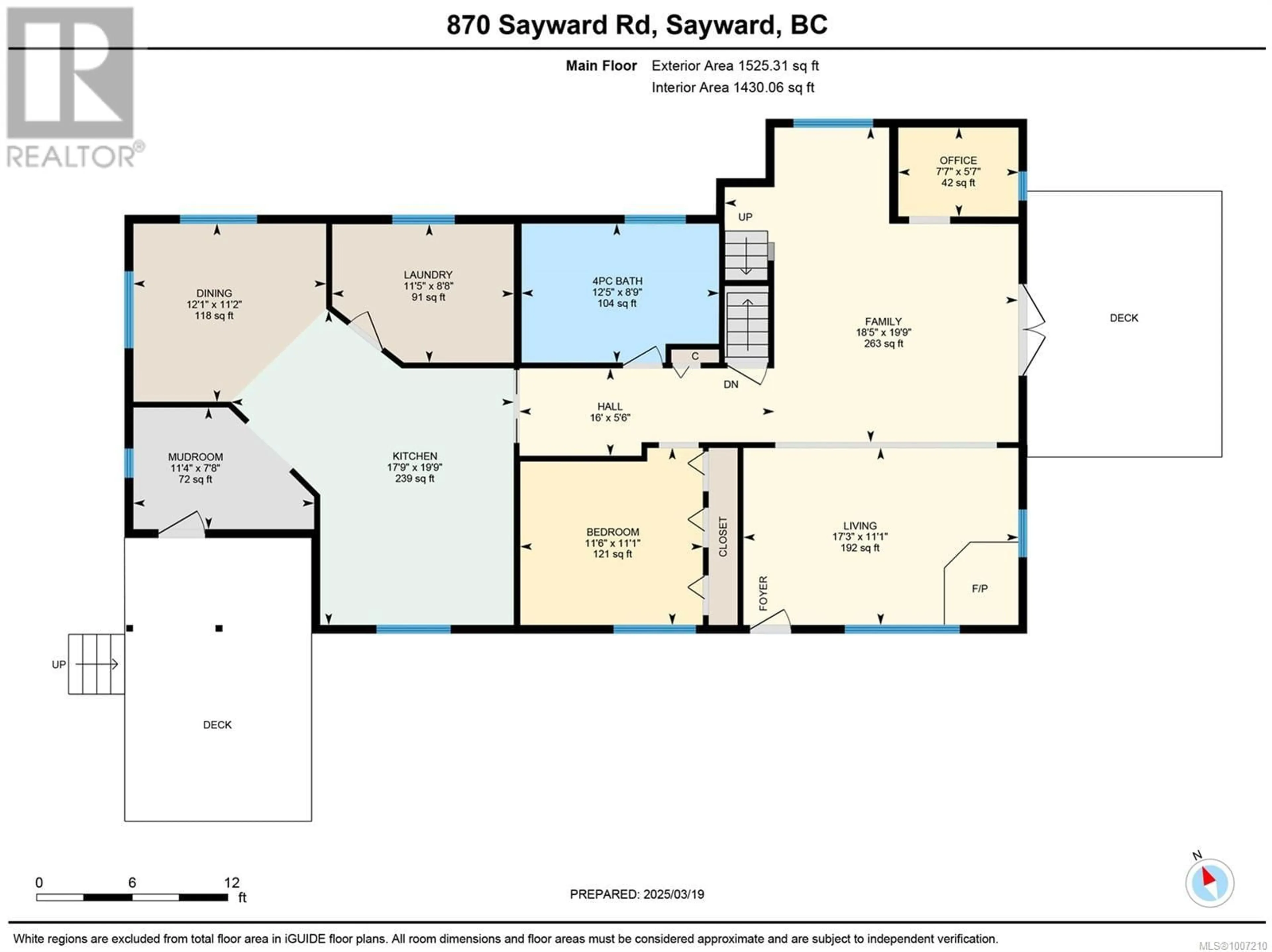 Floor plan for 870 SAYWARD ROAD, Sayward British Columbia V0P1R0
