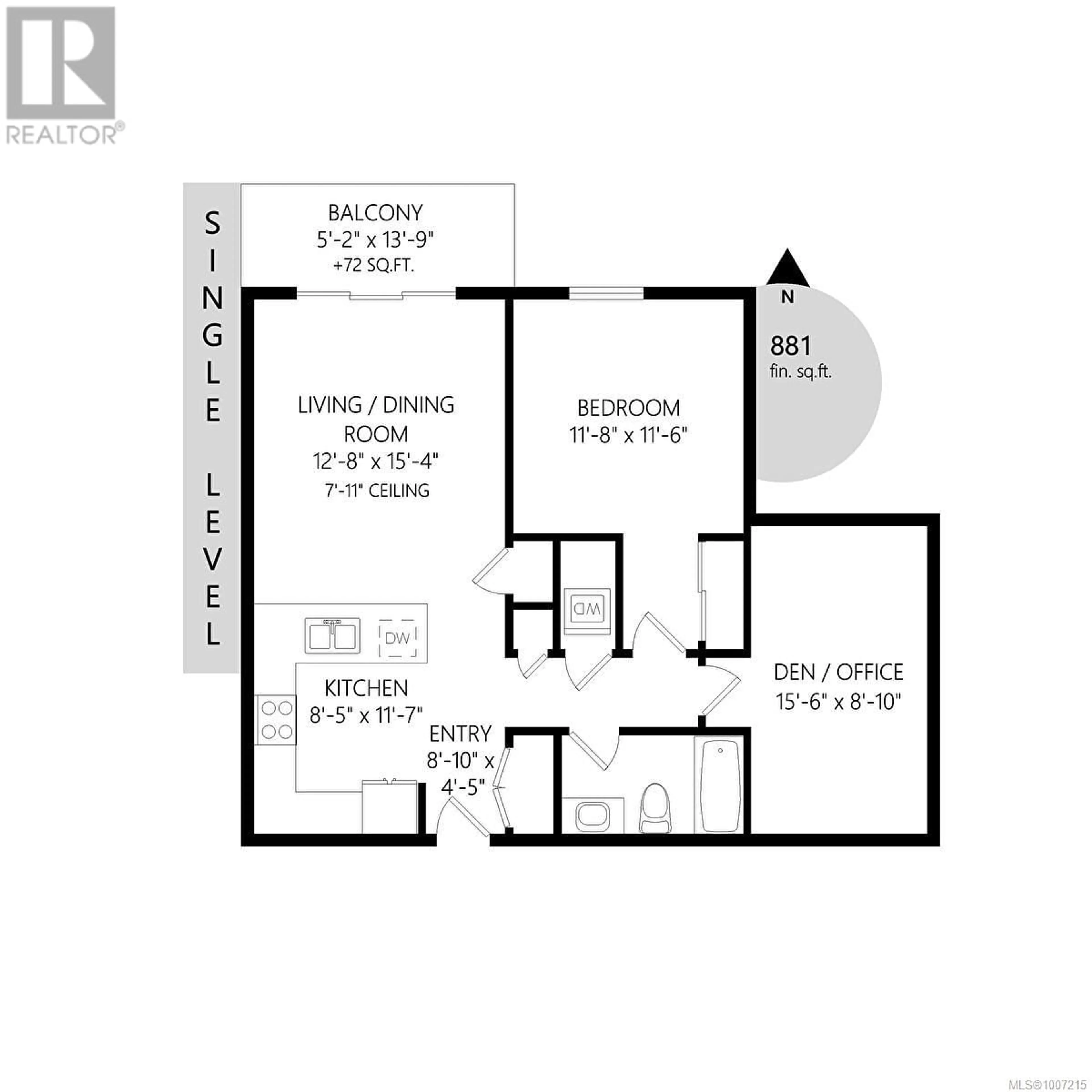 Floor plan for 210 - 110 PRESLEY PLACE, View Royal British Columbia V9B0H5
