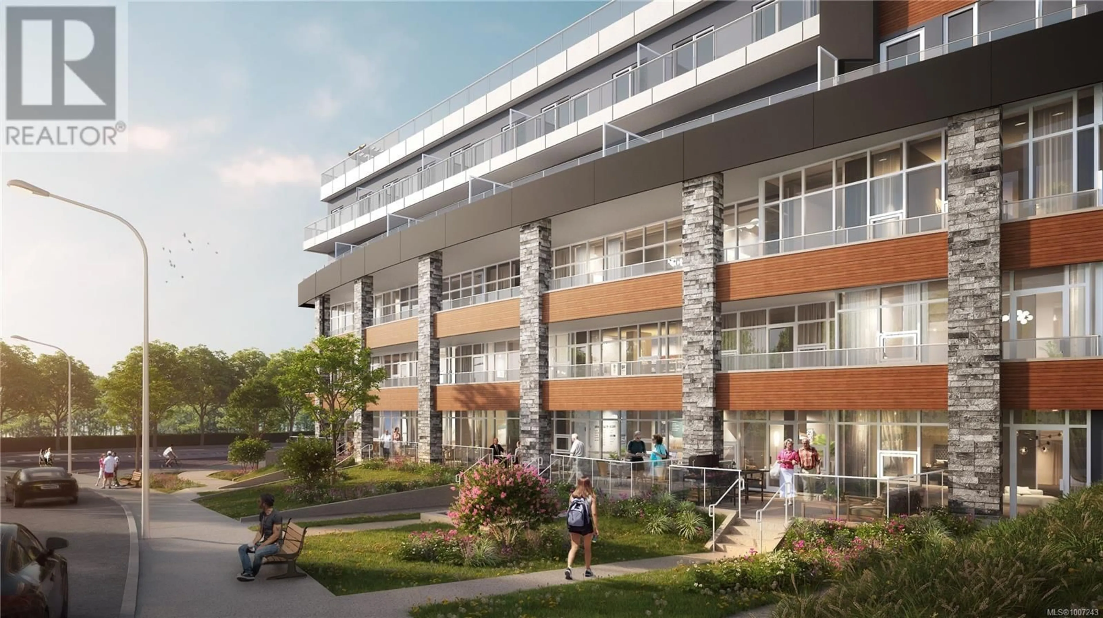 Patio, building for 520 - 200 TYEE ROAD, Victoria British Columbia V9A6X5