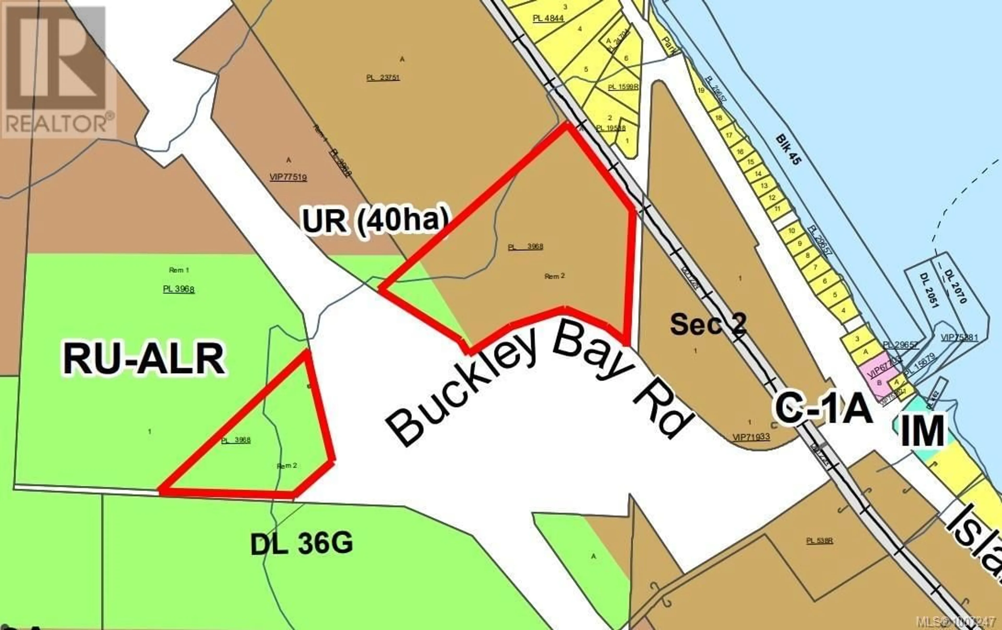 Picture of a map for 444 EMERTON ROAD, Fanny Bay British Columbia V0R1S0
