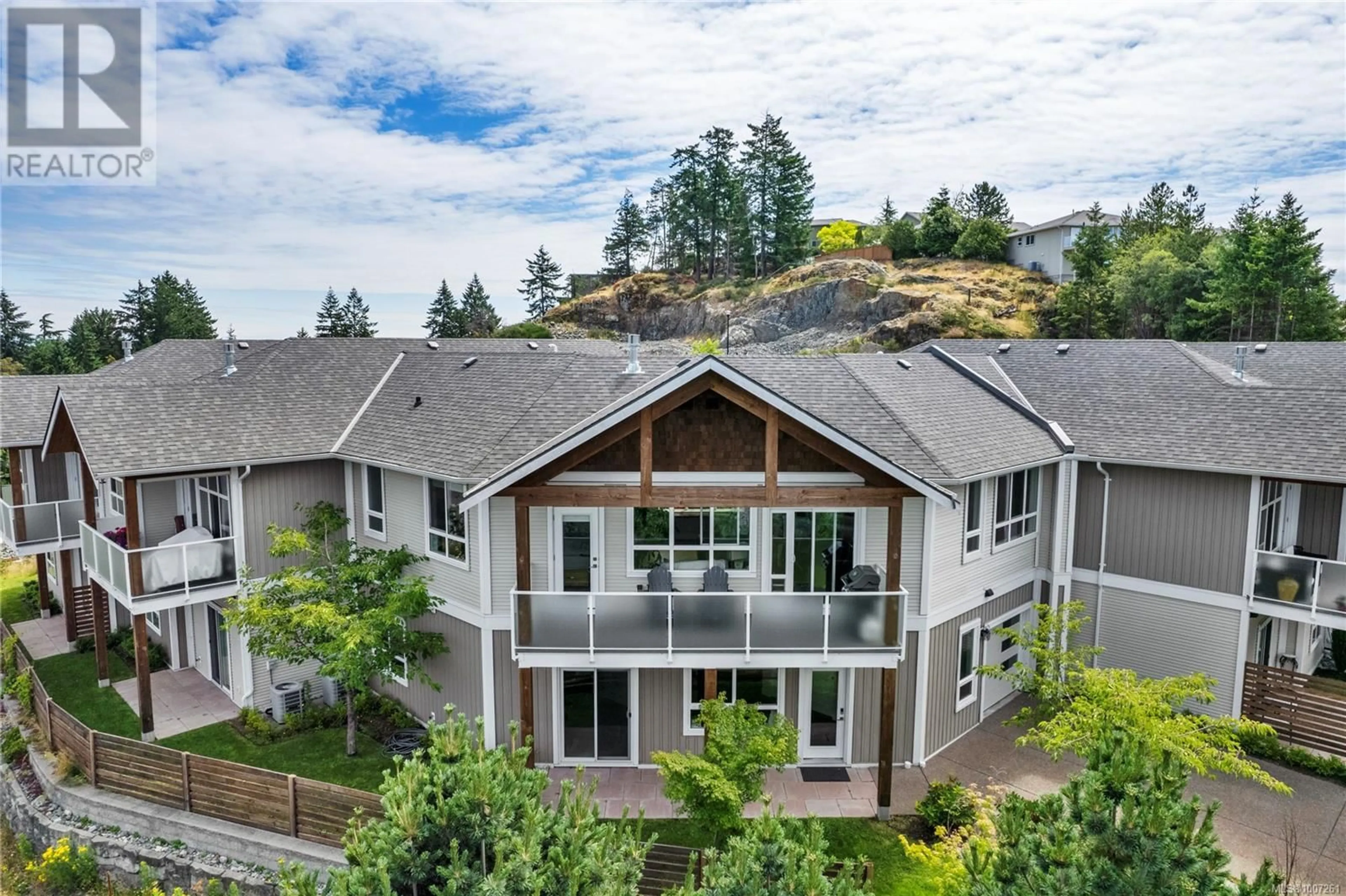 A pic from outside/outdoor area/front of a property/back of a property/a pic from drone, mountain view for 3316 FIREWEED WAY, Nanaimo British Columbia V9T6J1