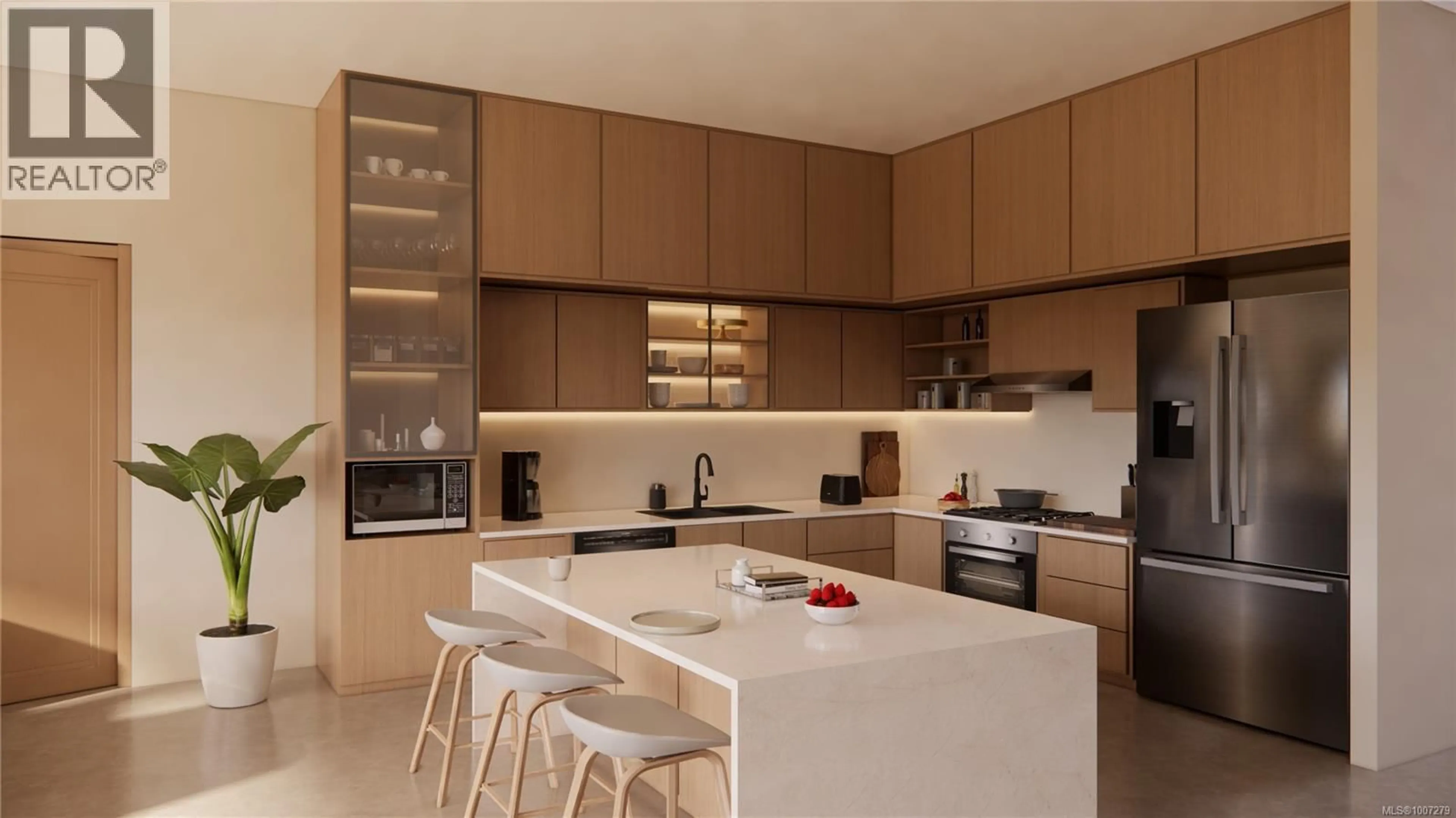 Contemporary kitchen, ceramic/tile floor for 2788 SHELDRAKE PLACE, Mill Bay British Columbia V0R2P2