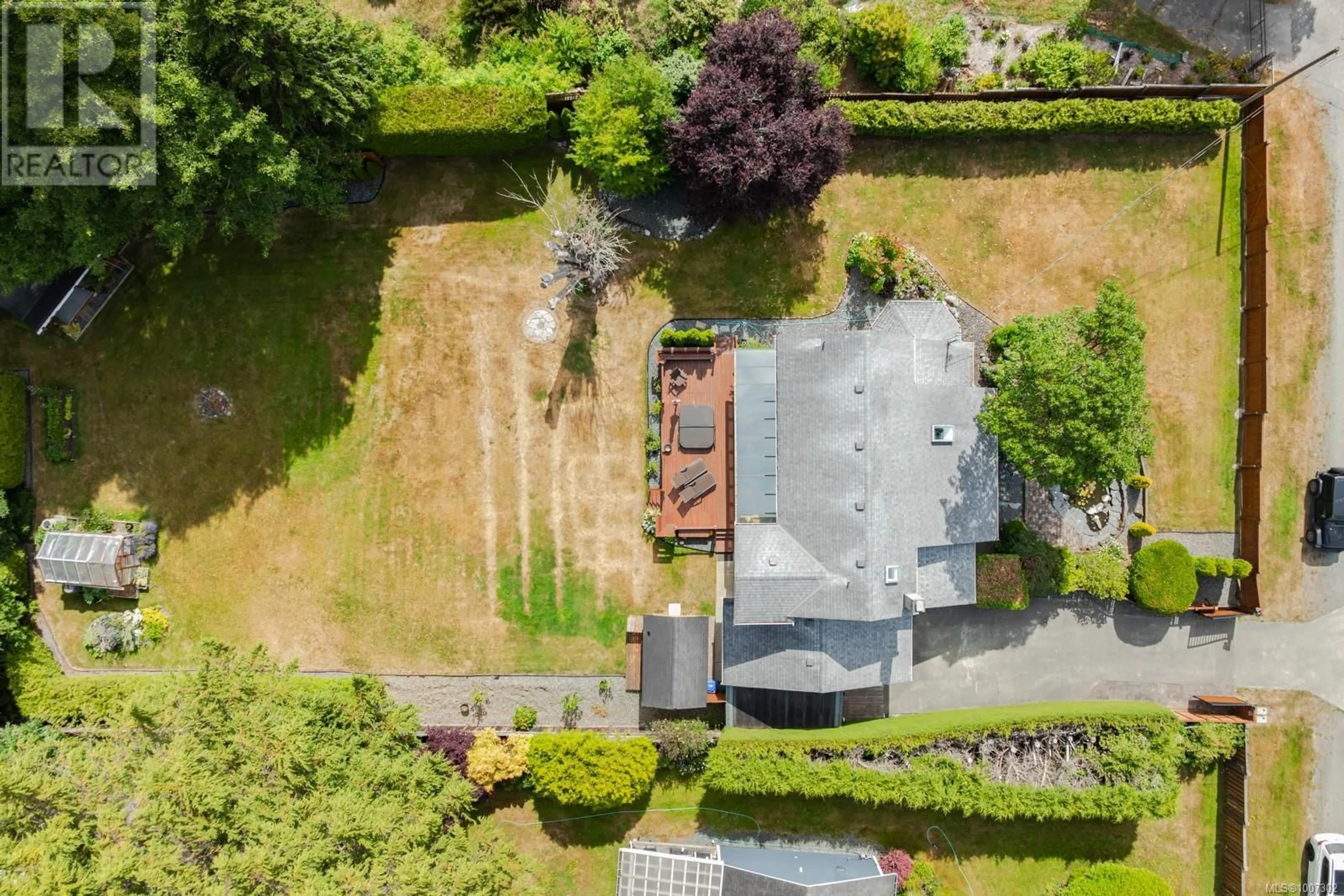 A pic from outside/outdoor area/front of a property/back of a property/a pic from drone, street for 1571 WHIFFIN SPIT ROAD, Sooke British Columbia V9Z0T4