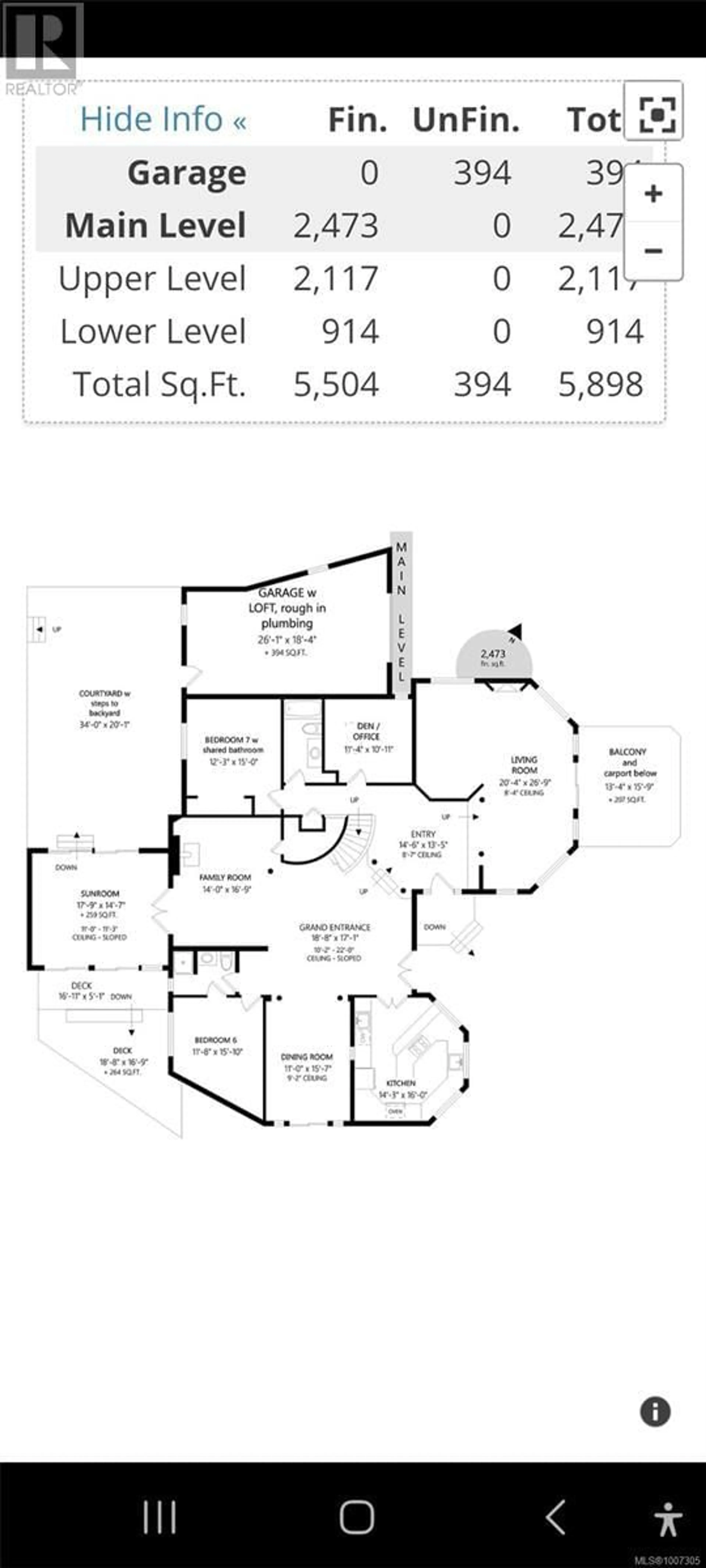 Floor plan for 8626 LOCHSIDE DRIVE, North Saanich British Columbia V8L1M7