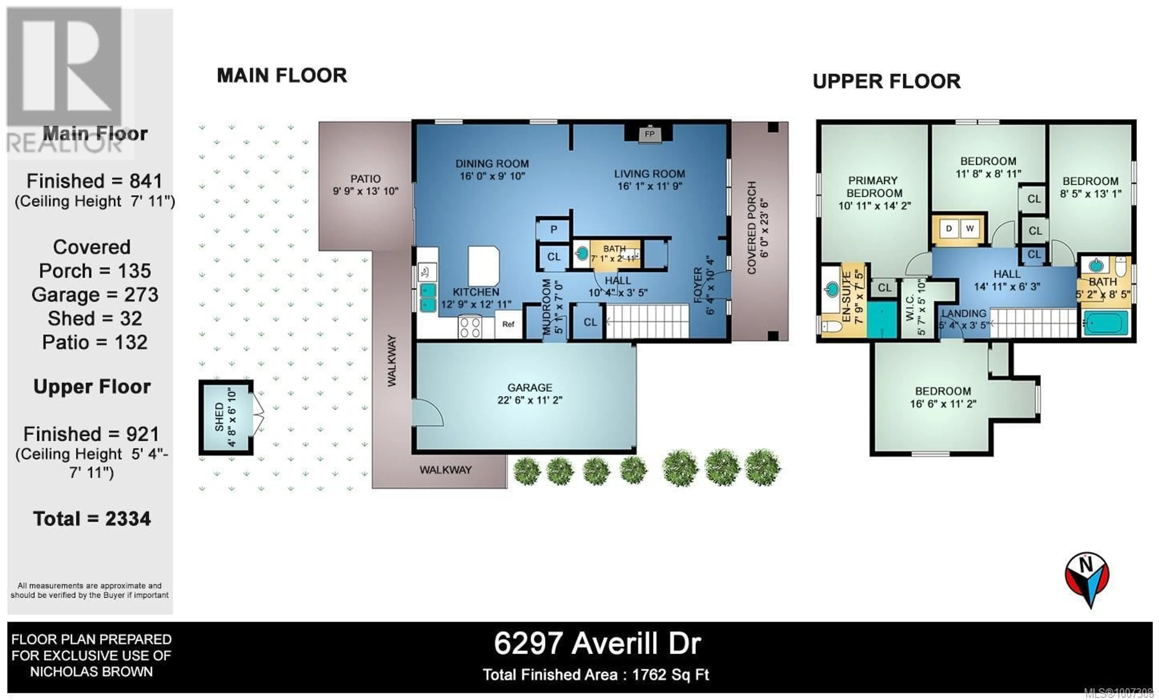 Floor plan for 6297 AVERILL DRIVE, Duncan British Columbia V9L2K1