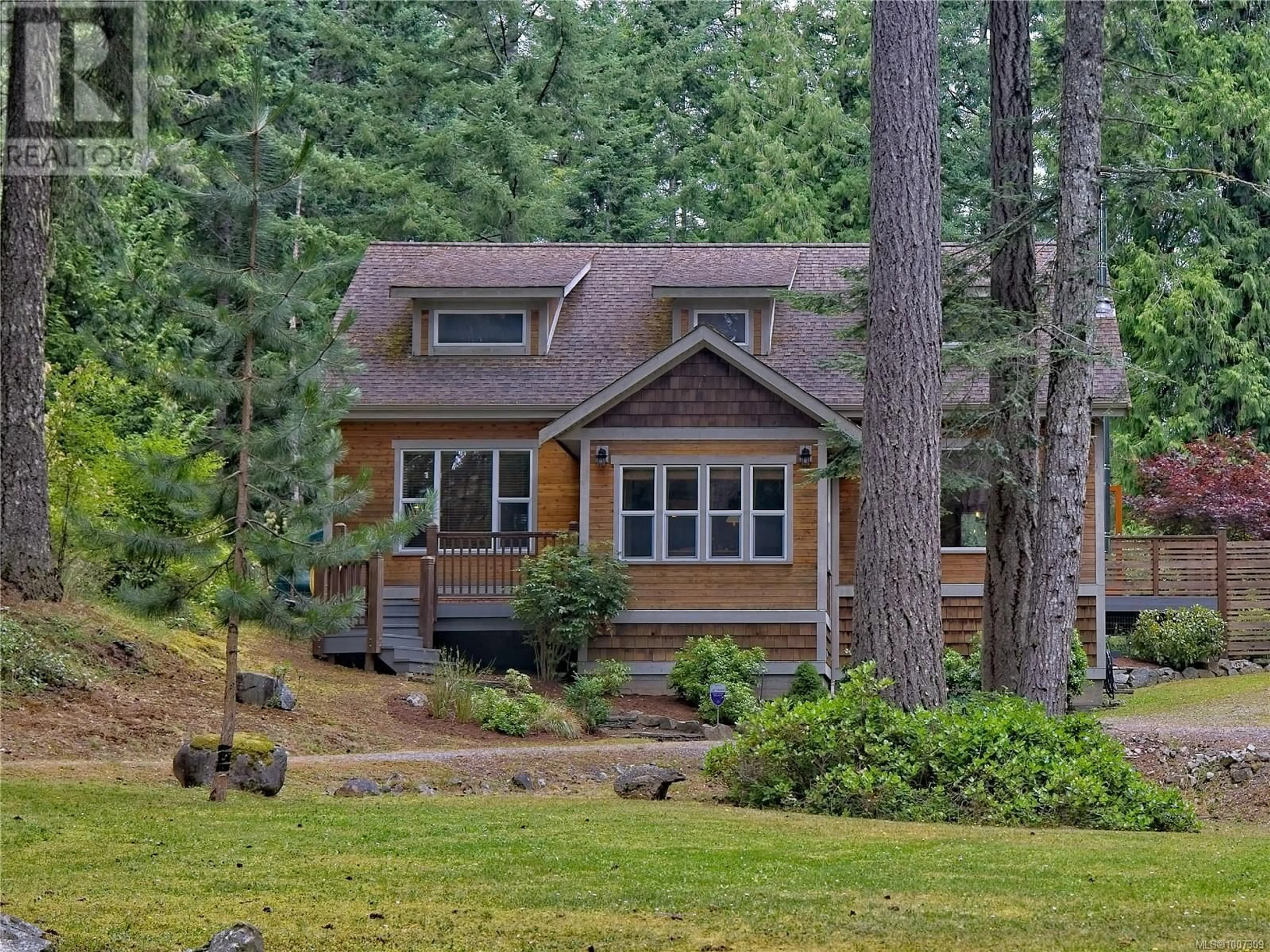Home with vinyl exterior material, forest/trees view for 615 STEWART ROAD, Salt Spring British Columbia V8K2A2